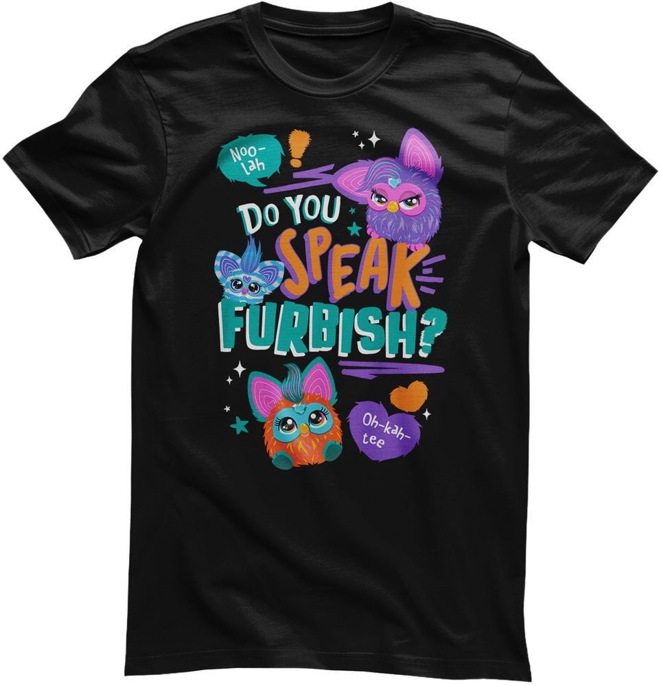 Furby T-Shirt Do You Speak Furbish? T-Shirt