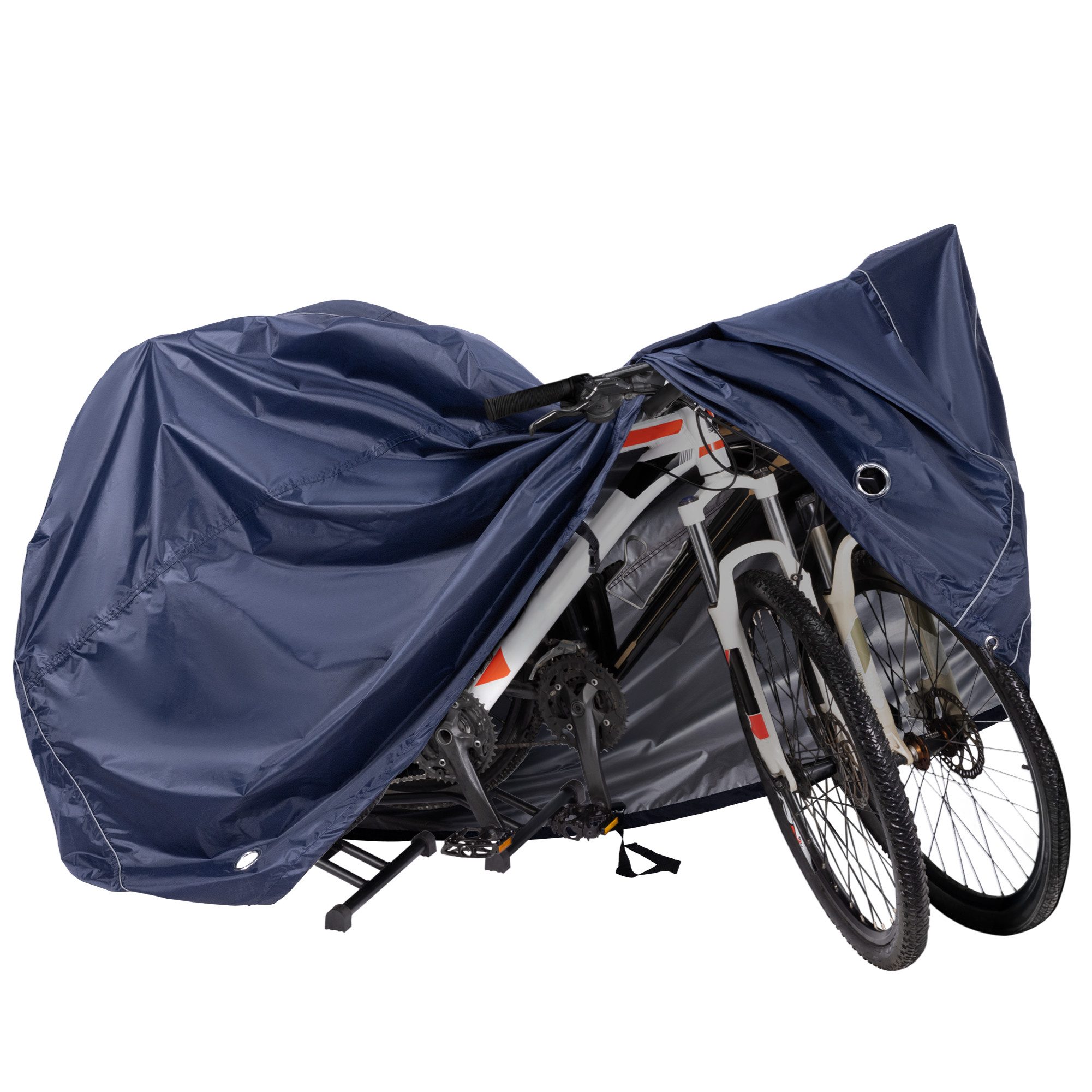 Fahrradschutzhülle Fahrradabdeckung XL Navy - Wetterfeste Fahrradgarage - 210D Polyester