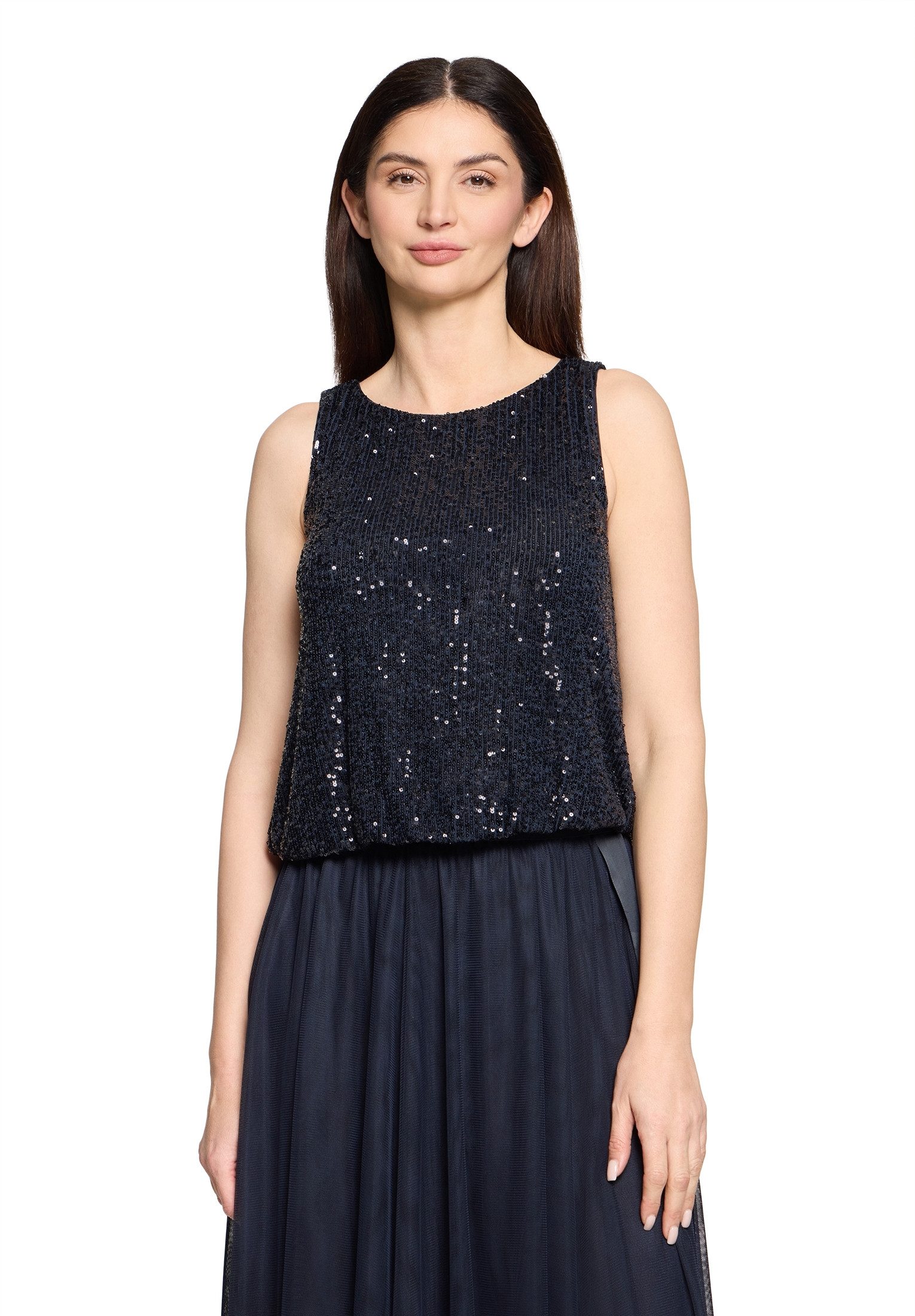 T-Shirt Damen im Glitzer-Look