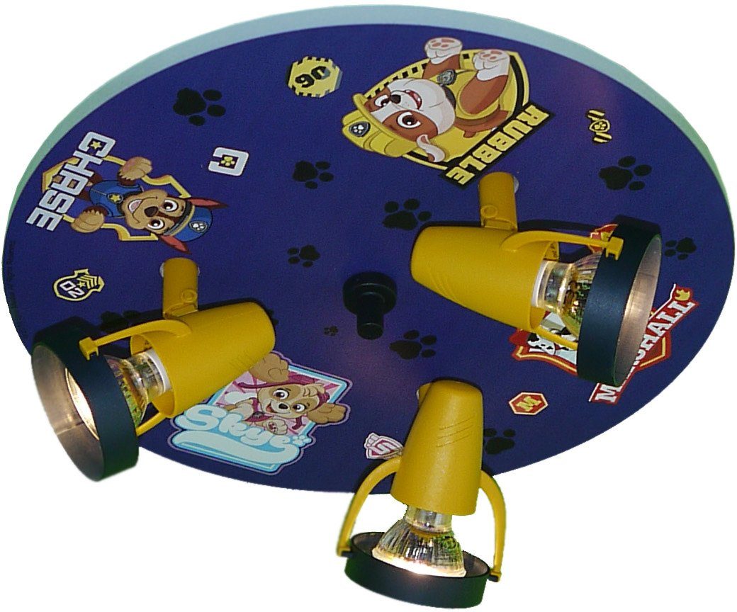 niermann Deckenleuchte Paw Patrol, ohne Leuchtmittel, günstig online kaufen