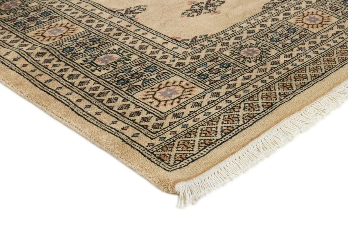 Orientteppich Pakistan Buchara 3ply mm Handgeknüpfter Orientteppich, 135x211 rechteckig, Nain Höhe: 8 Trading