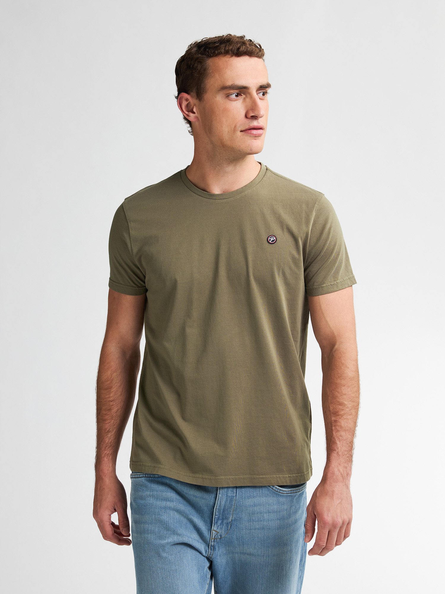 Petrol Industries Rundhalsshirt mit Logo Stickerei günstig online kaufen
