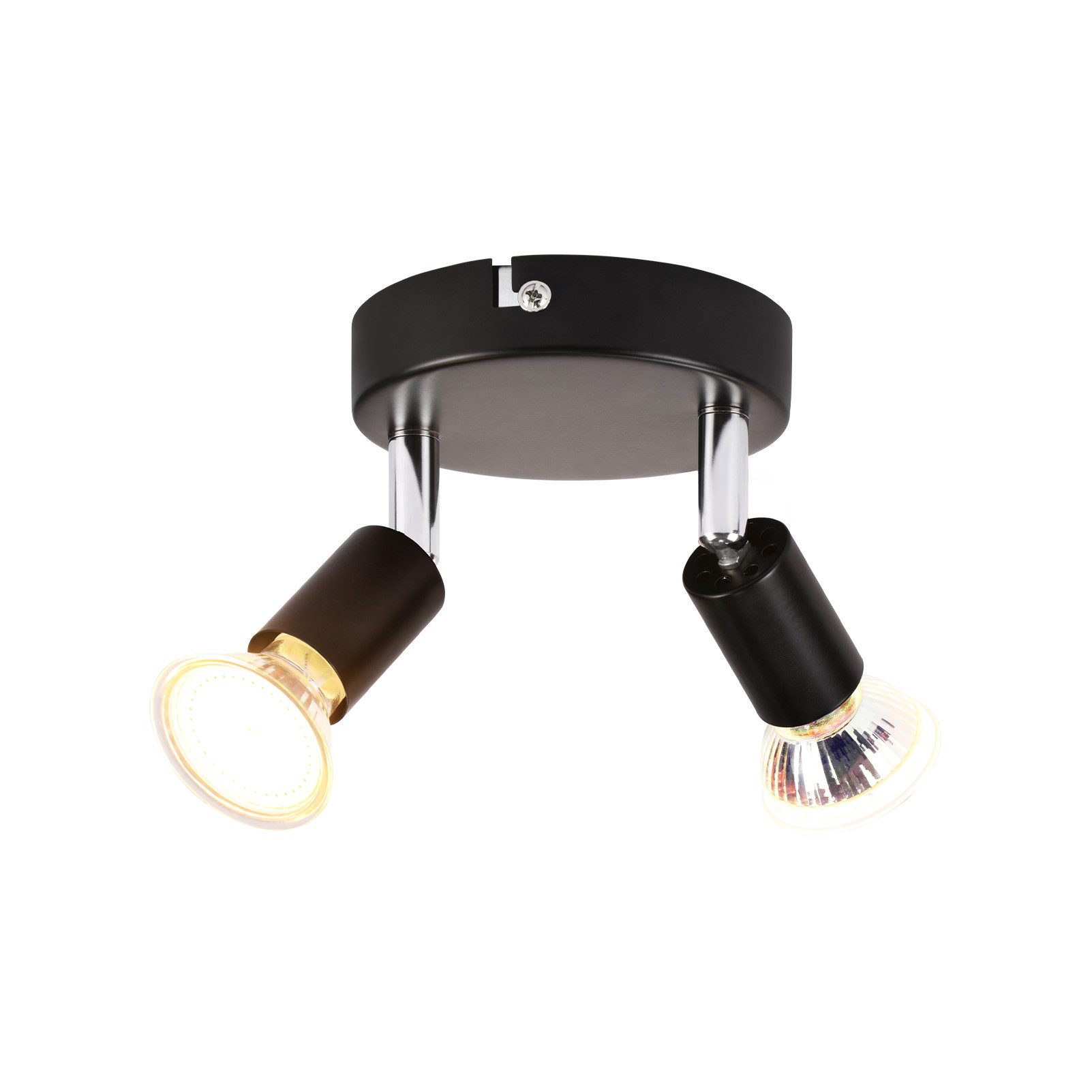 Nettlife Deckenstrahler Küchenlampe GU10 Rund Schlafzimmerlampe günstig online kaufen