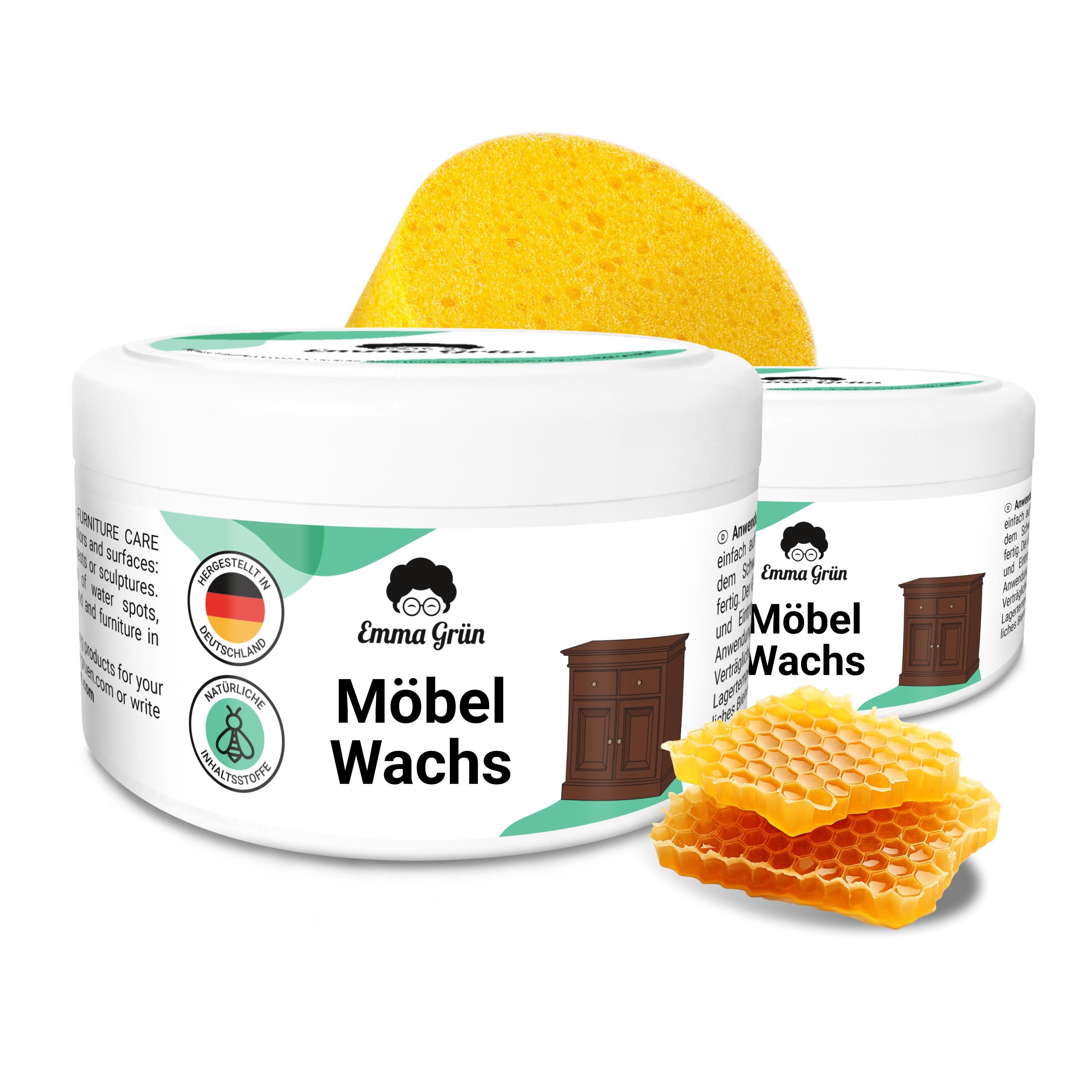 Emma Grün Holzwachs Farblos für Möbelpolitur Универсальный очиститель