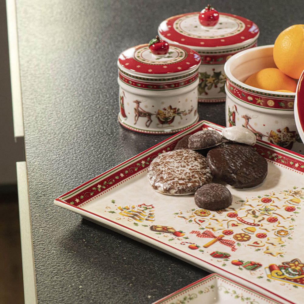 Villeroy & Boch Aufbewahrungsdose Villeroy & Boch Gebäckdose Winter Bakery günstig online kaufen
