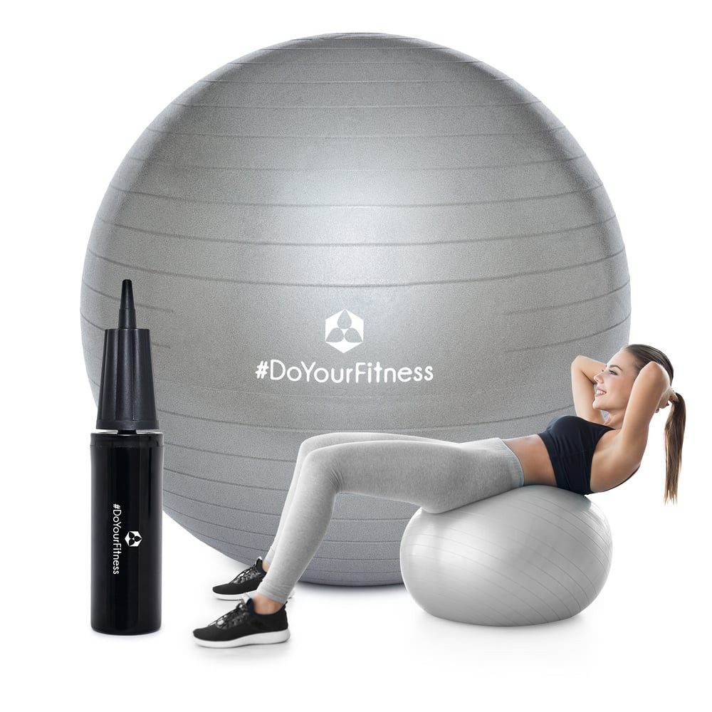 Gymnastikball #DoYourFitness Gymnastikball inkl. Ballpumpe - Fitness Sitzball -