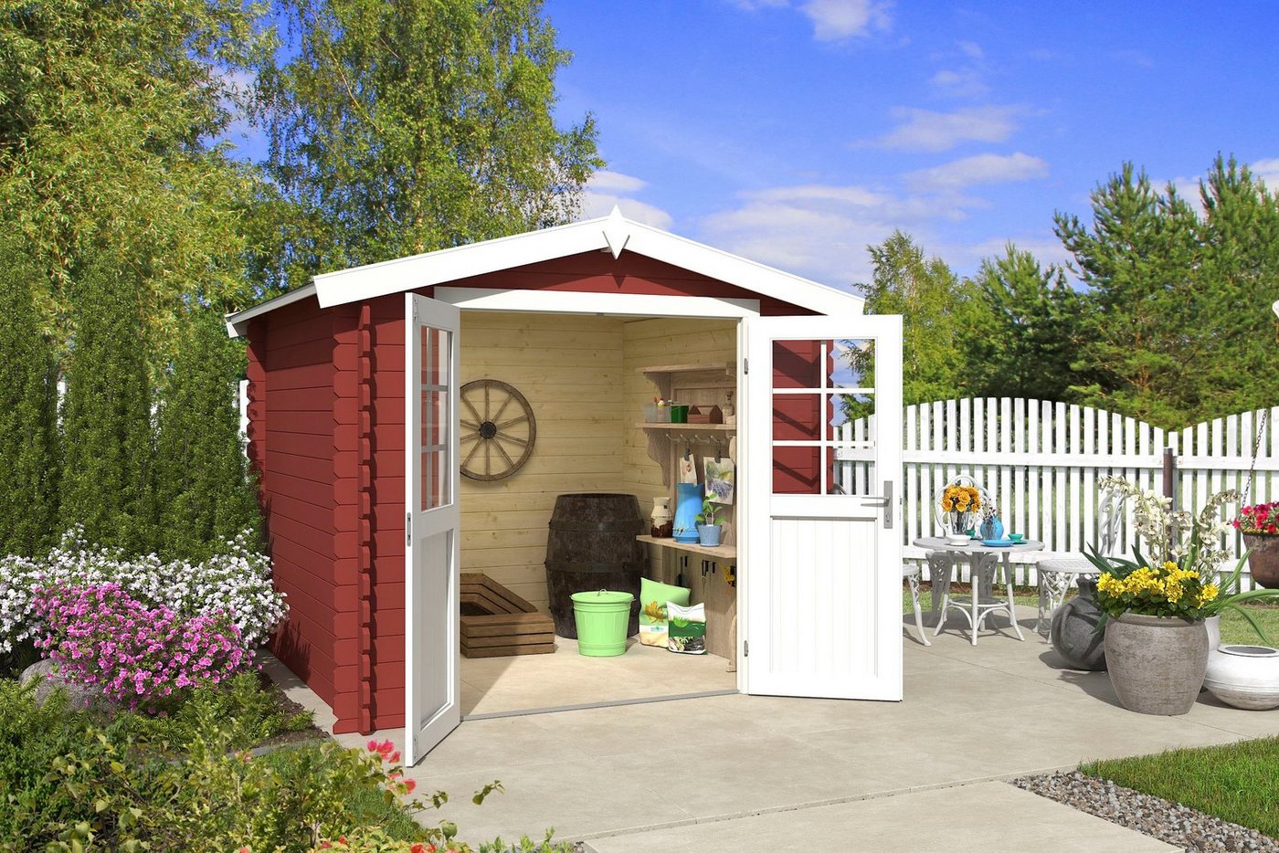 Thumbnail - LASITA MAJA Gartenhaus INGO 230, BxT: 262x250 cm, (Set)