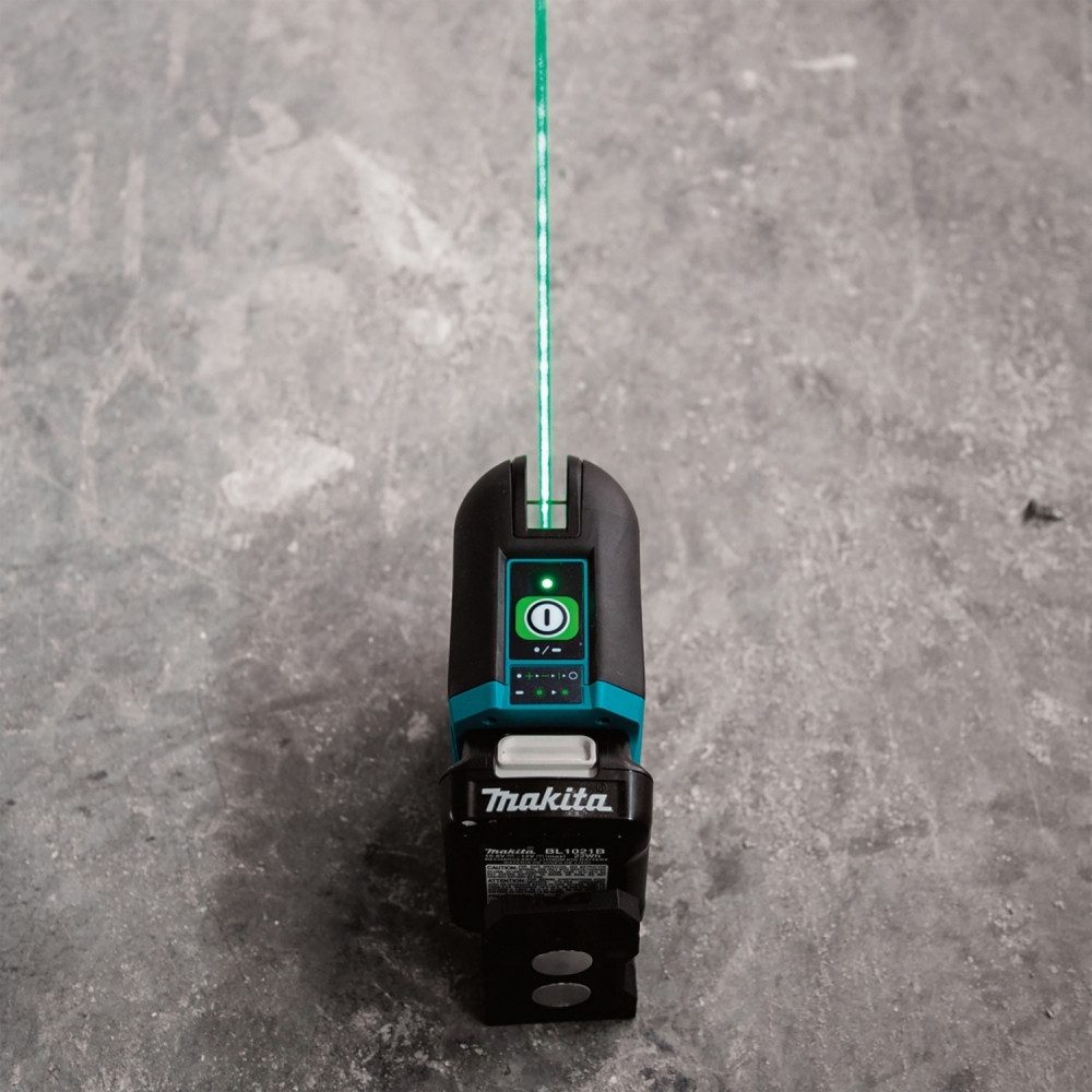 Makita Elektrowerkzeug-Set Makita SK105GDZ Kreuzlinien-Nivellier-Laser