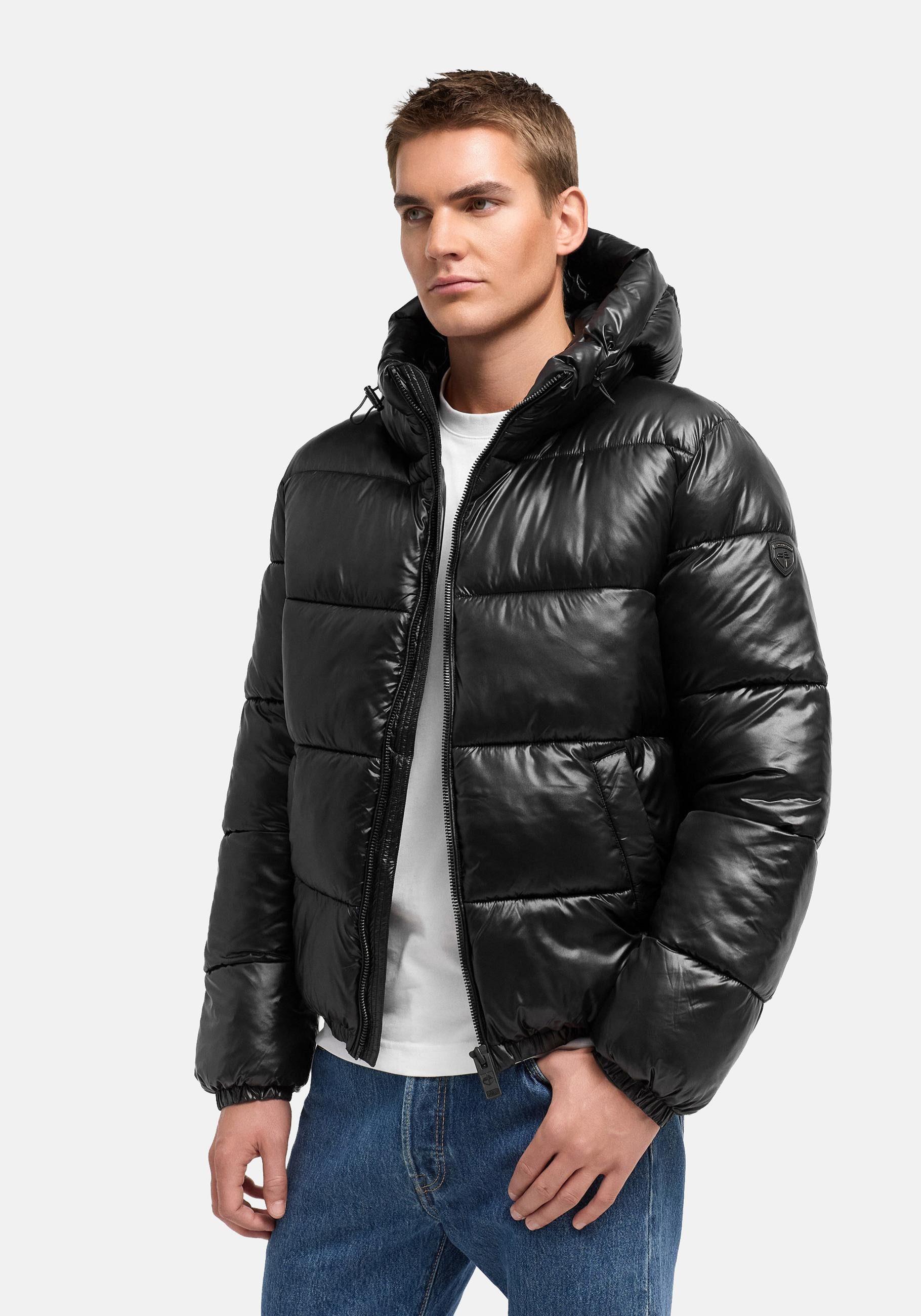 Stone Harbour Outdoorjacke Tanioos XX Warme Herren Steppjacke mit verstellbarer Kapuze