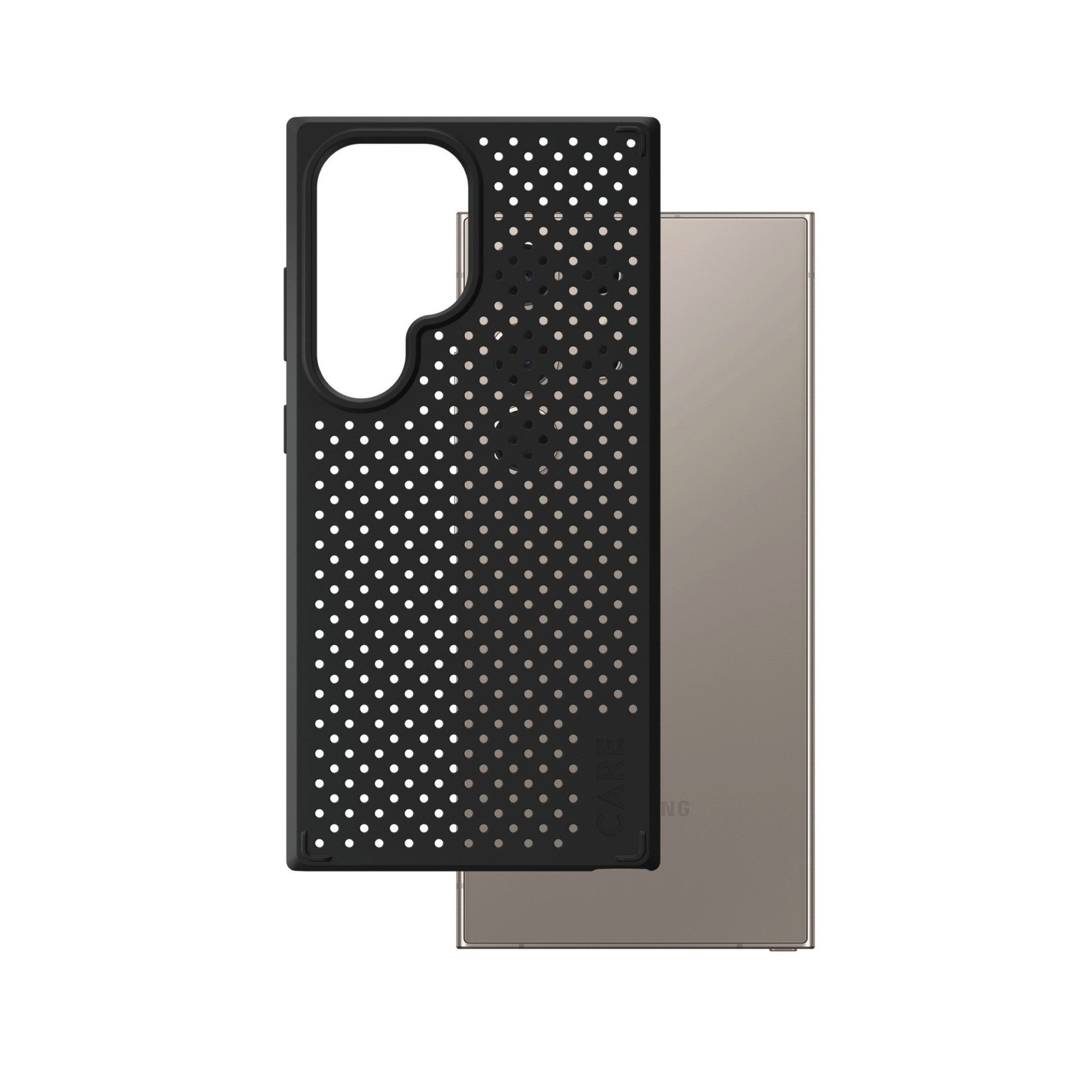 CARE by PanzerGlass Handyhülle Heat Beat Case für Samsung Galaxy S25 Ultra, Backcover, Schutzhülle, Handyschutzhülle, Case, Schutzcase, stoßfest