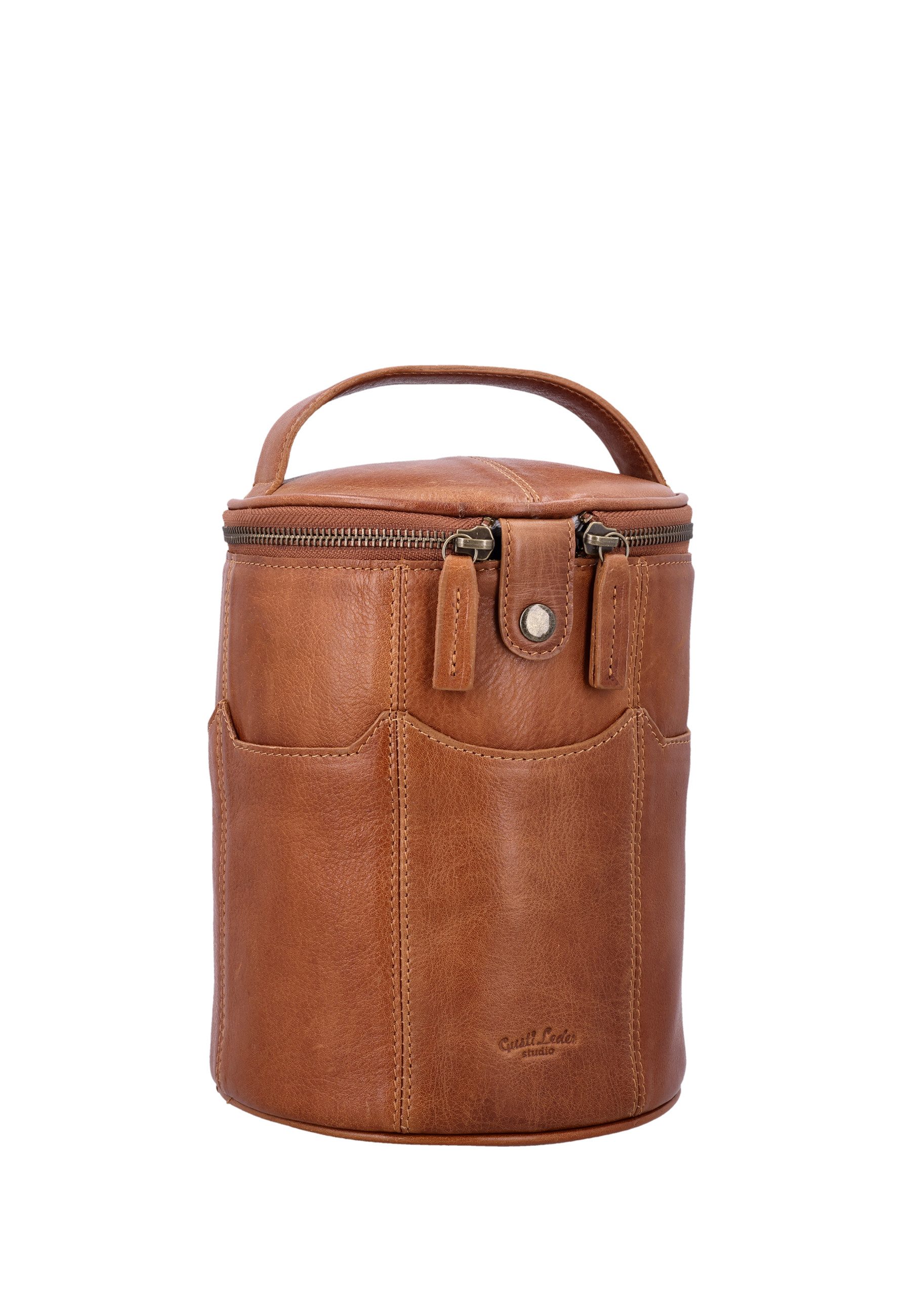 Gusti Leder Werkzeugtasche Gusti Leder Häkeltasche Corvin (1-tlg)