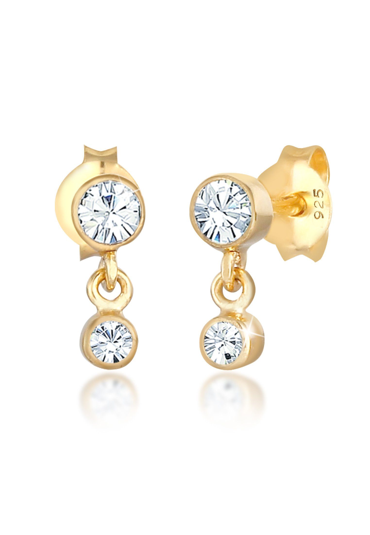 Elli Ohrhänger-Set Ohrhänger 925 Silber, mit Kristallen von Swarovski® günstig online kaufen