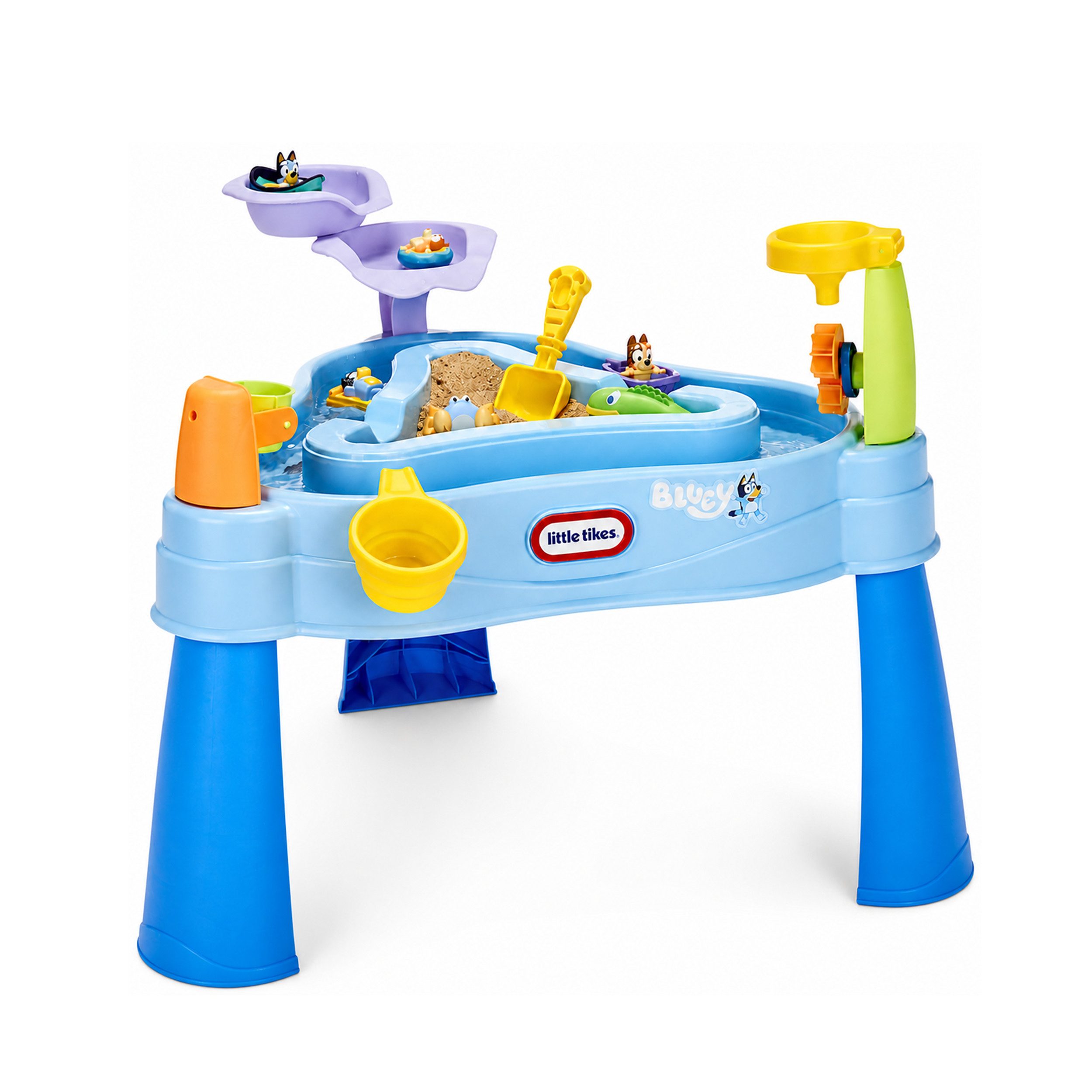 Little Tikes® Wasserspieltisch Little Tikes Bluey Wassertisch mit 6 Zubehörteilen für Kinder 1-6Jahre