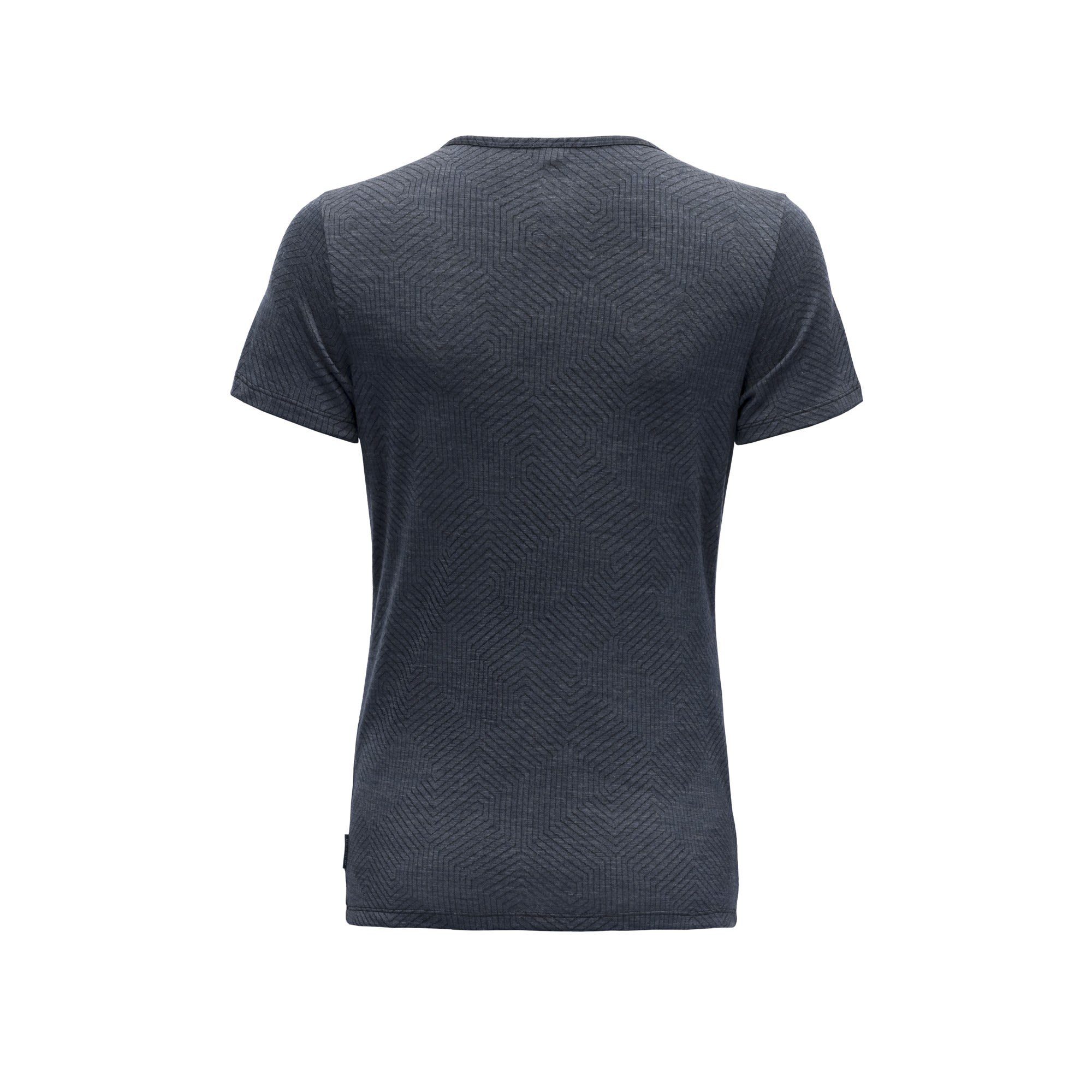 Damen W Merino 130 Kurzarm-Shirt Grey T-Shirt Devold Nipa Devold Tee