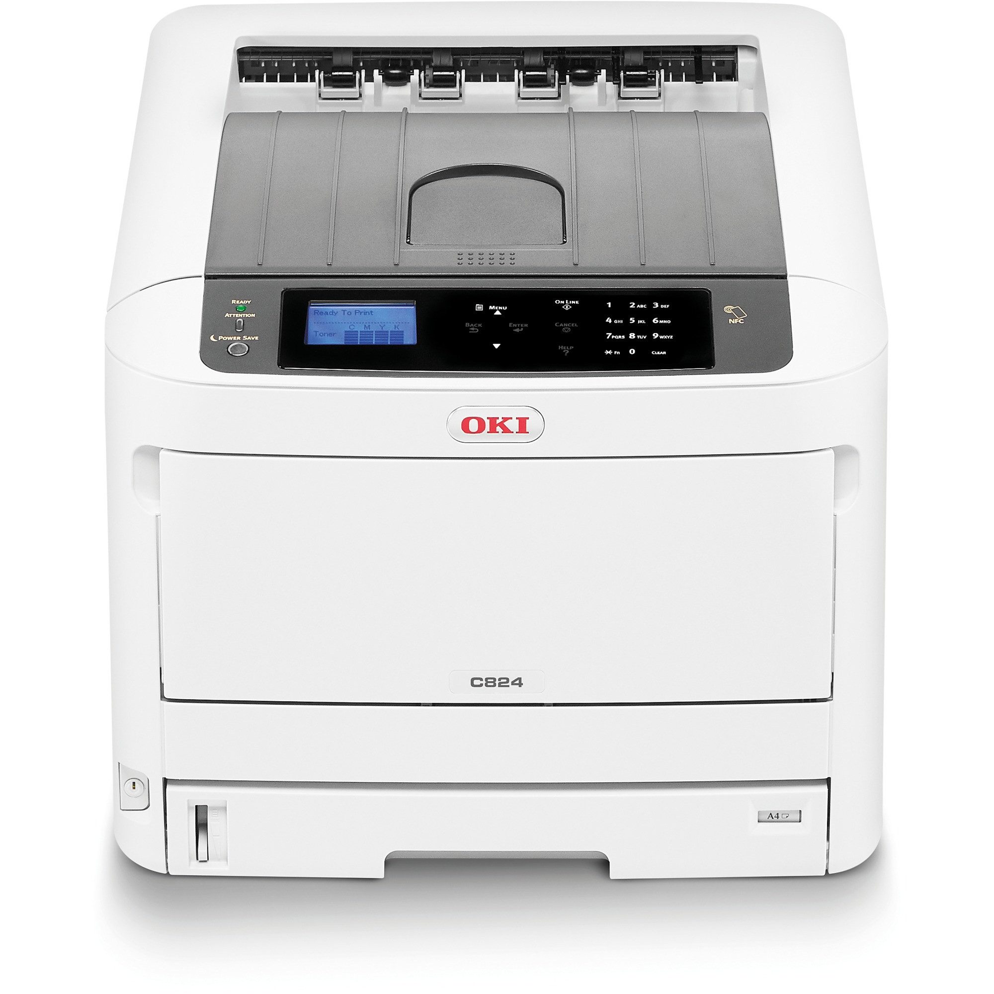 OKI OKI C824dn, LED-Drucker, (USB, LAN) Laserdrucker