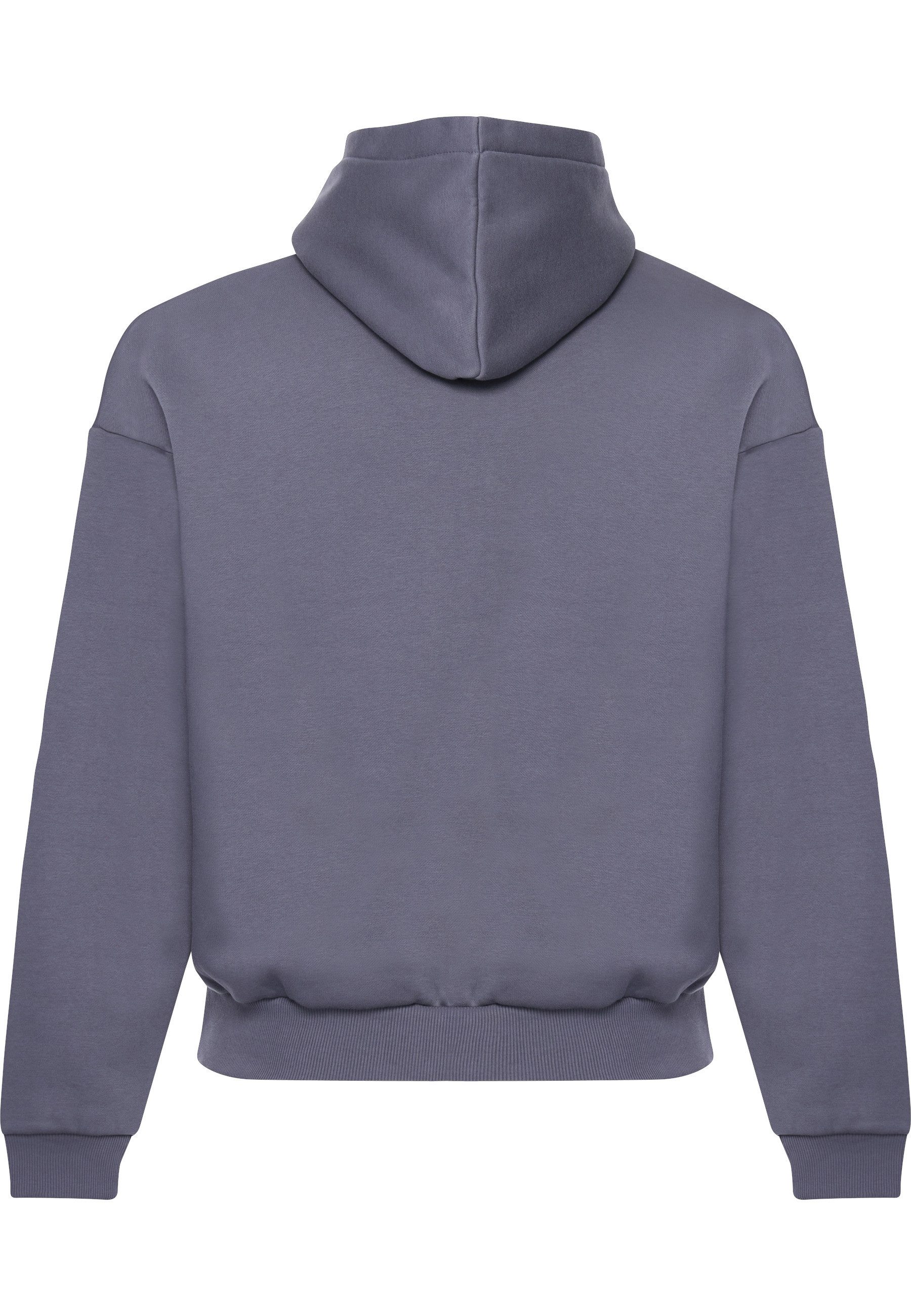Dropsize Kapuzenpullover Dropsize HEAVY OVERSIZE MIDDLE RUBBER PATCH HOODIE günstig online kaufen