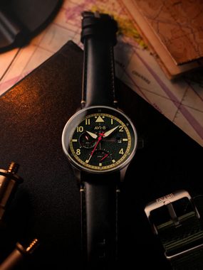 AVI-8 Quarzuhr AVI-8 AV-4101-0A Herrenuhr Hawker Hurricane McKell