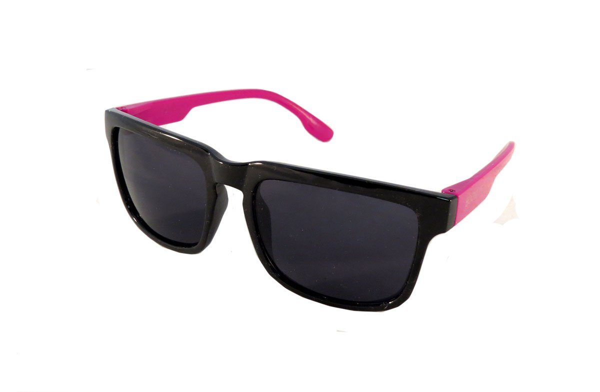 Klassik Wayfarer verspiegelt Sonnenbrille Party onesize pink Originelli Sonnenbrille Sonia