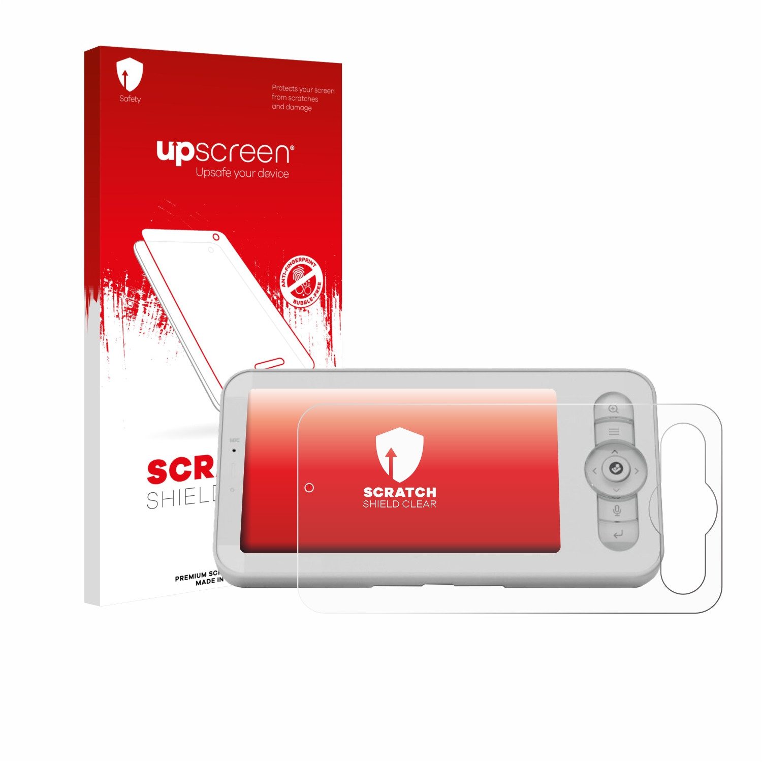 upscreen Displayschutzfolie Schutzfolie für Maxi-Cosi See Pro Babyphone, Displayschutz Schutz Folie Klar Transparent