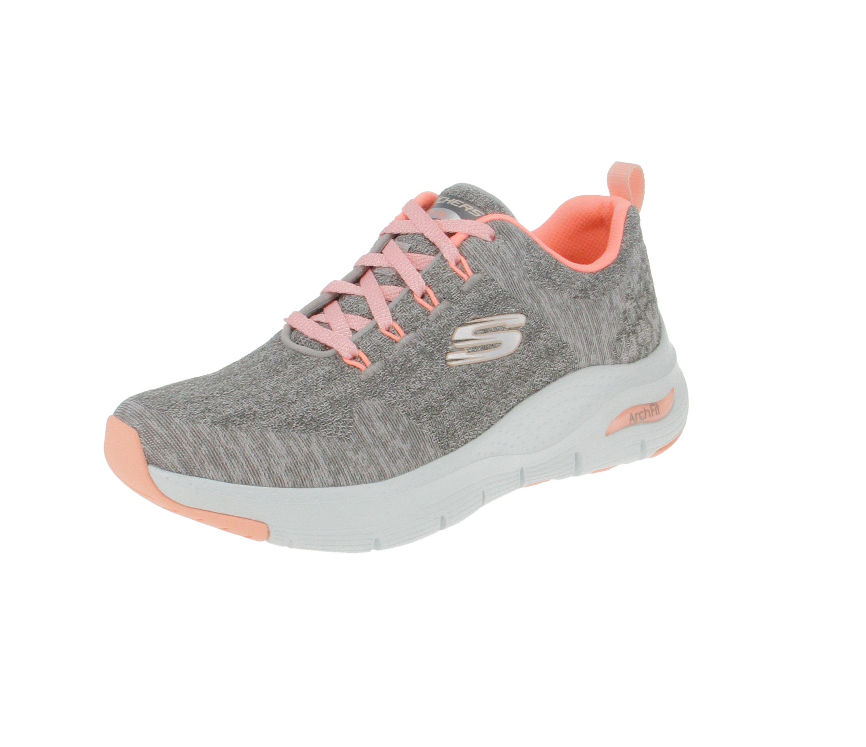 Skechers 149414 - Damen Schuhe Sneaker - Grau Sneaker