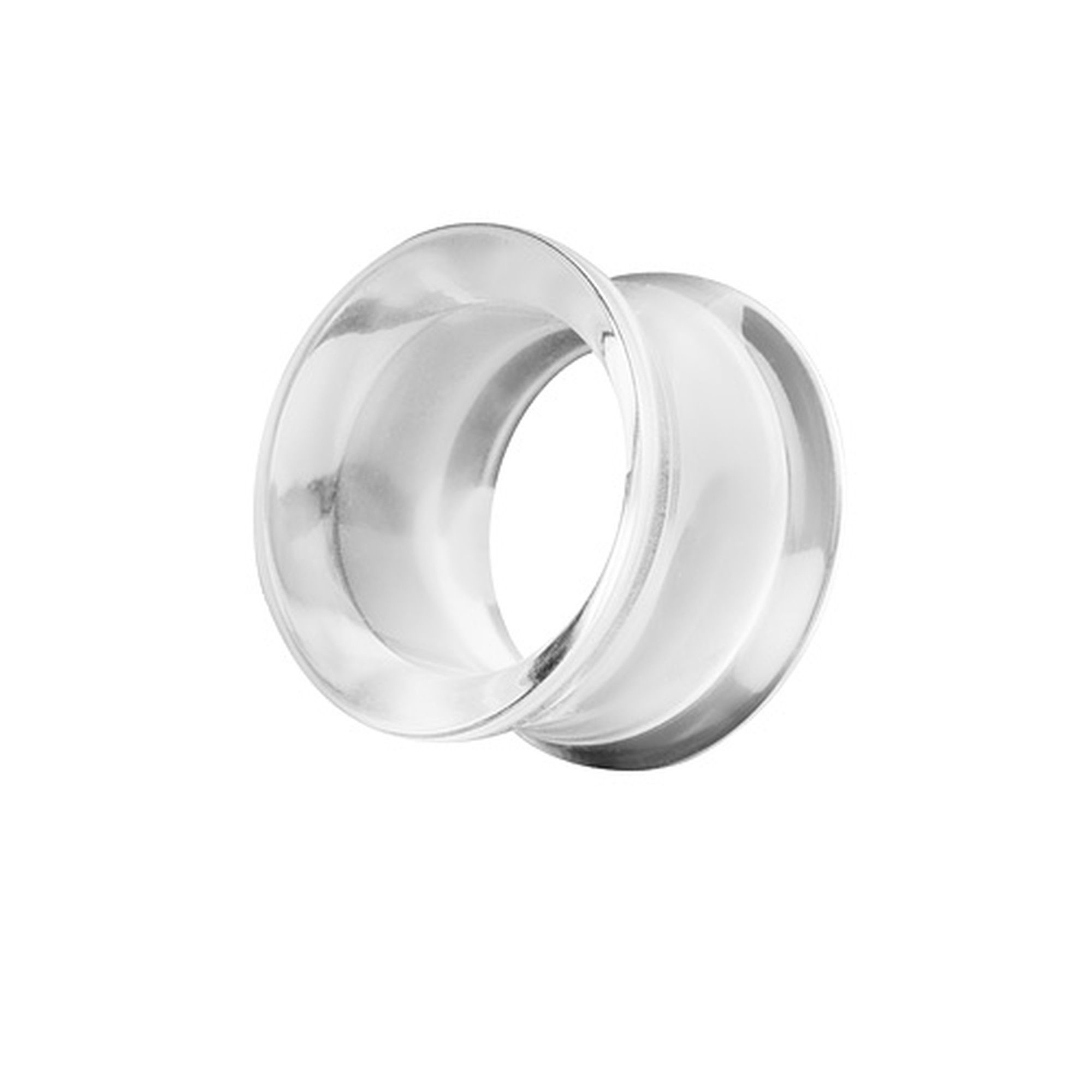 TAFFSTYLE Plug Piercing Plug Hollow Double Flared Kunststoff Tube Flesh Tunnel Ohr Plug Ohrpiercing Hollow Double Flared Kunststoff Tube mehr