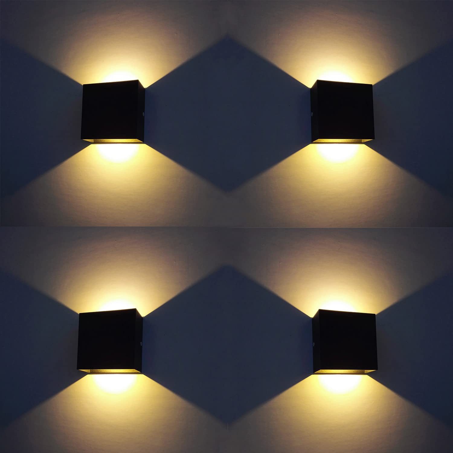 ZEUOPQ LED Wandleuchte 4 Stück LED-Wandlampen günstig online kaufen