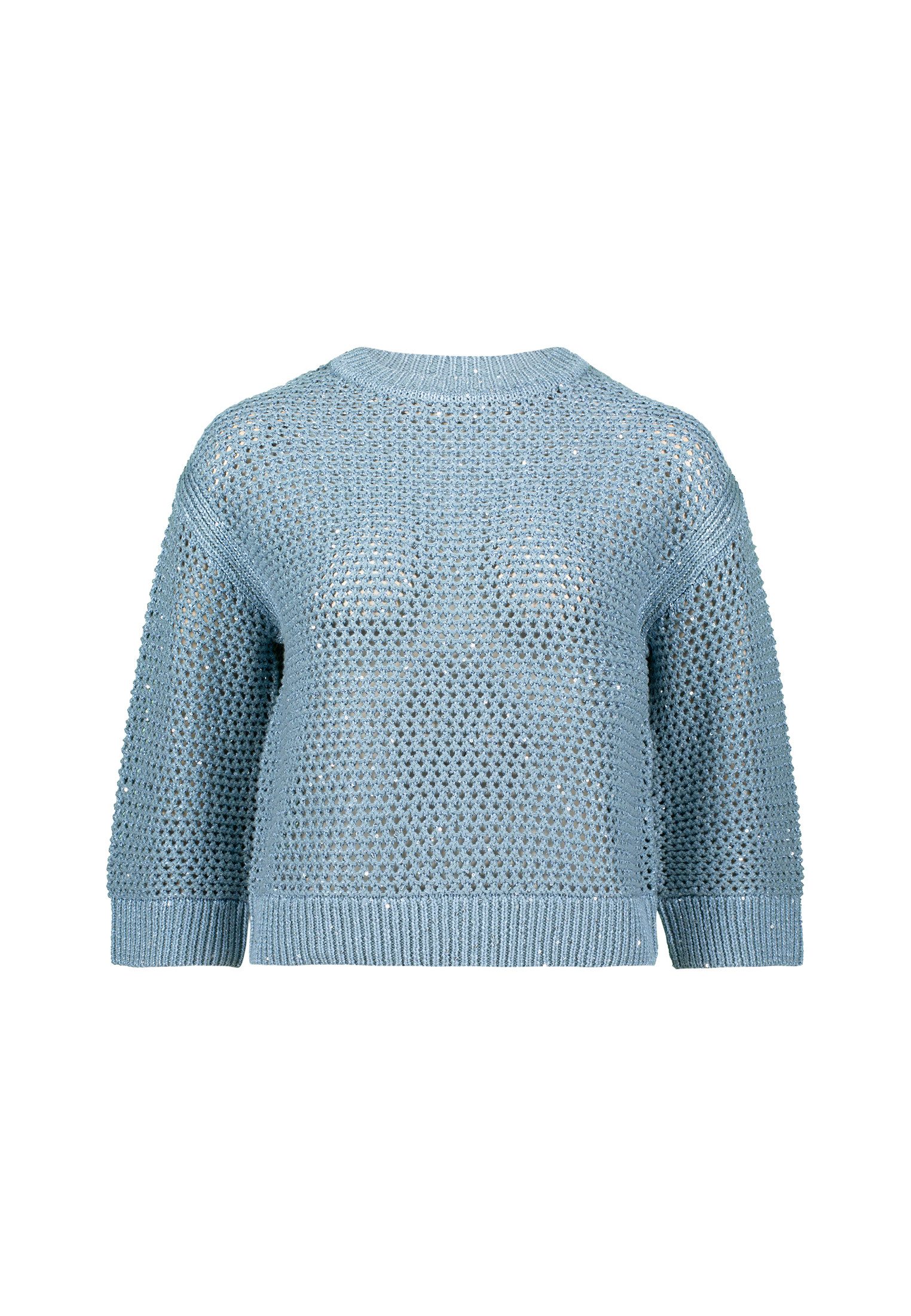 Zero Strickpullover "zero Grobstrickpullover mit Glitzer", (1 tlg.), weiter günstig online kaufen