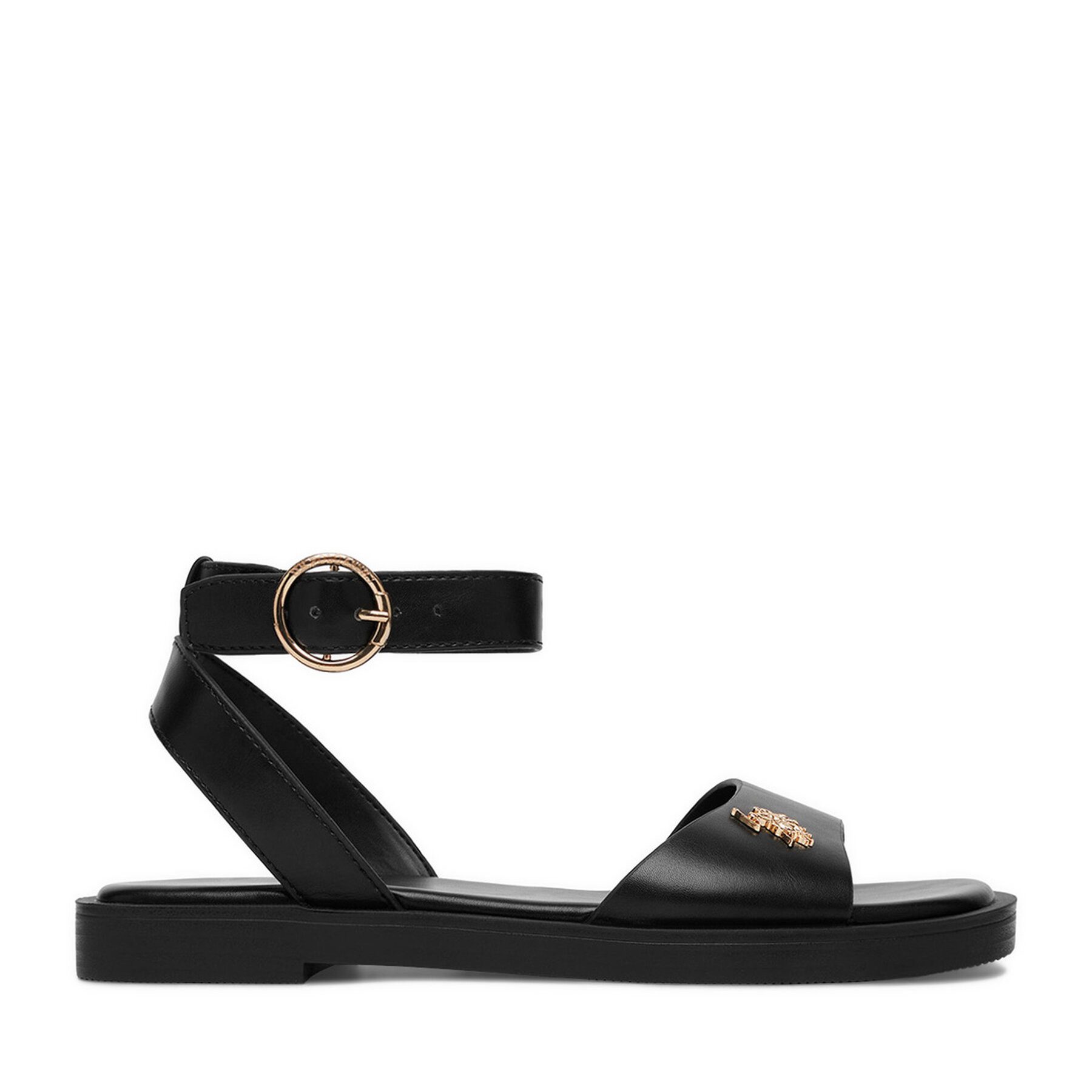 U.S. Polo Assn. US Polo Assn Damen-Sandalen Schwarz Sandale