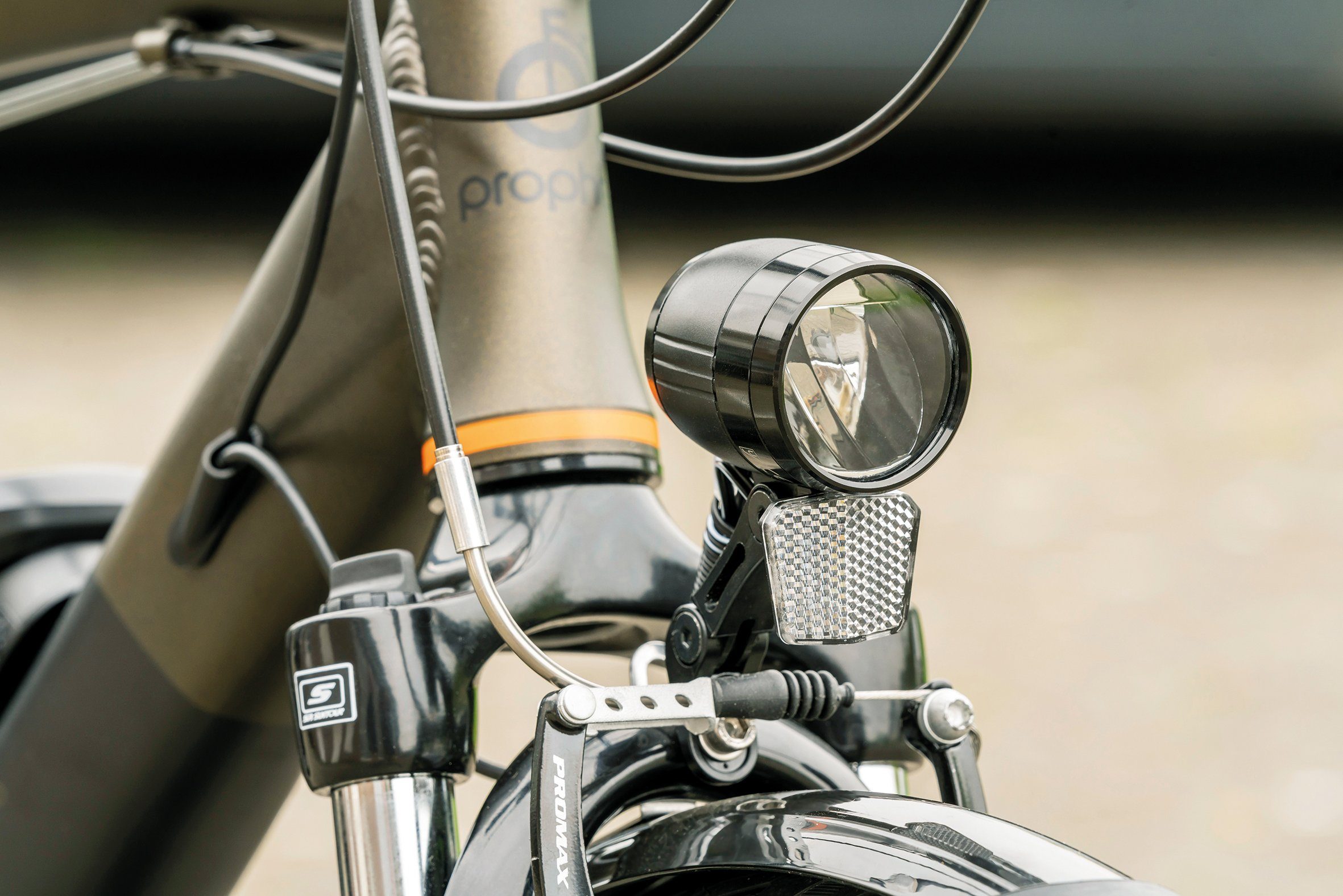 Prophete Fahrradbeleuchtung LED-Scheinwerfer 100 LUX