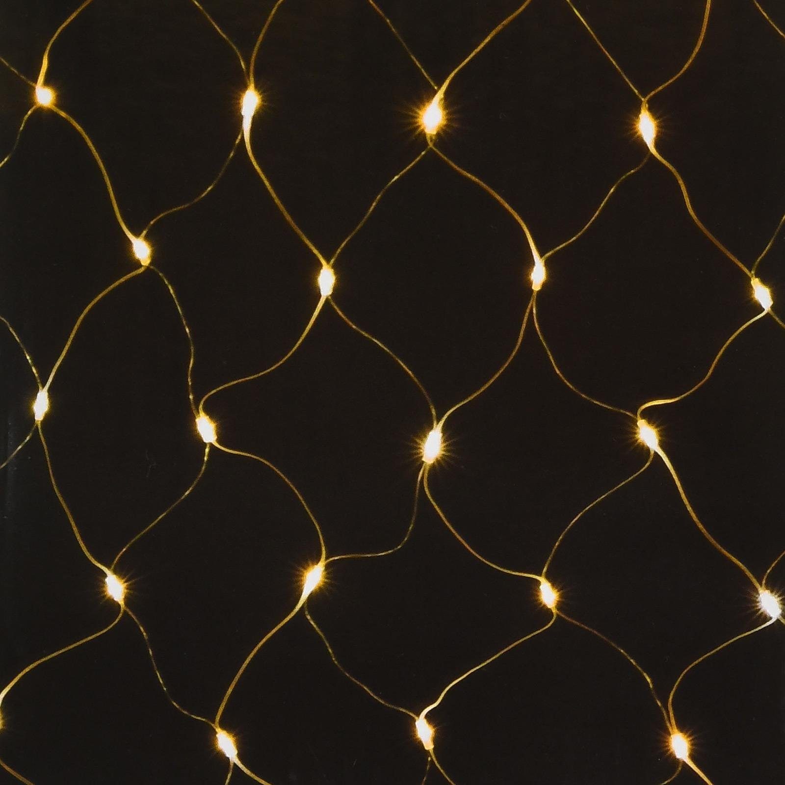 Depot LED-Lichterkette »Outdoor-Lichternetz Quadrat«, aus Polyethylen,  Polyvinylchlorid, L 140 Zentimeter, B 140 Zentimeter