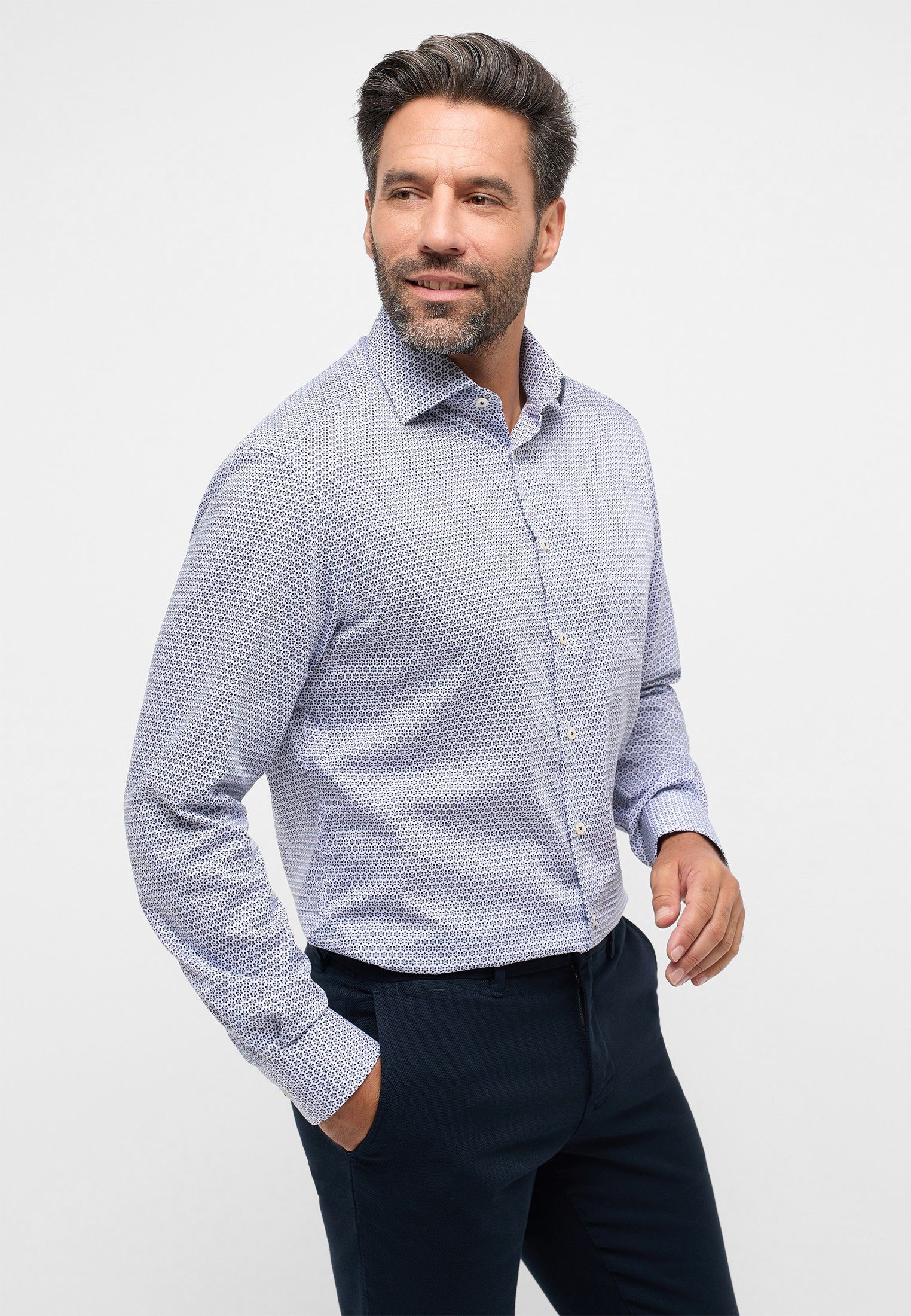 Eterna Langarmhemd MODERN FIT günstig online kaufen
