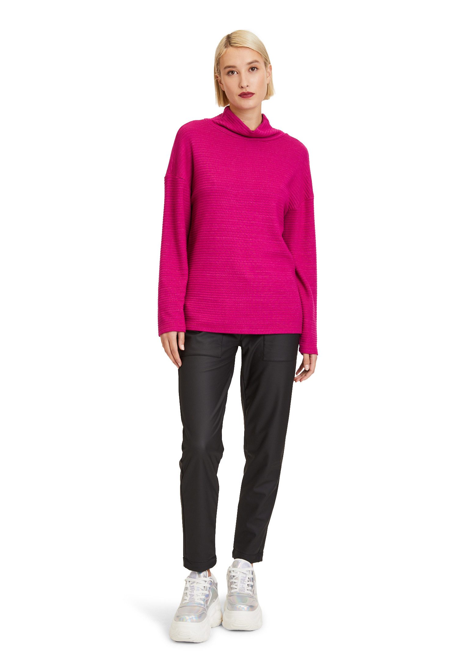 Cartoon Sweatshirt Cartoon Sweatshirt mit Stehkragen Material