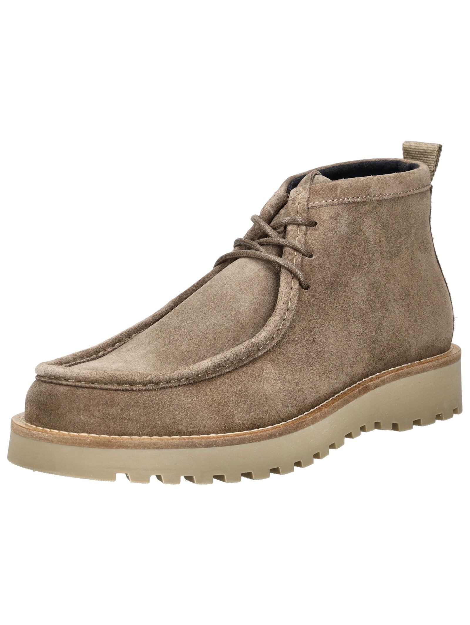 Marc O'Polo Stiefelette Veloursleder Schnürstiefelette