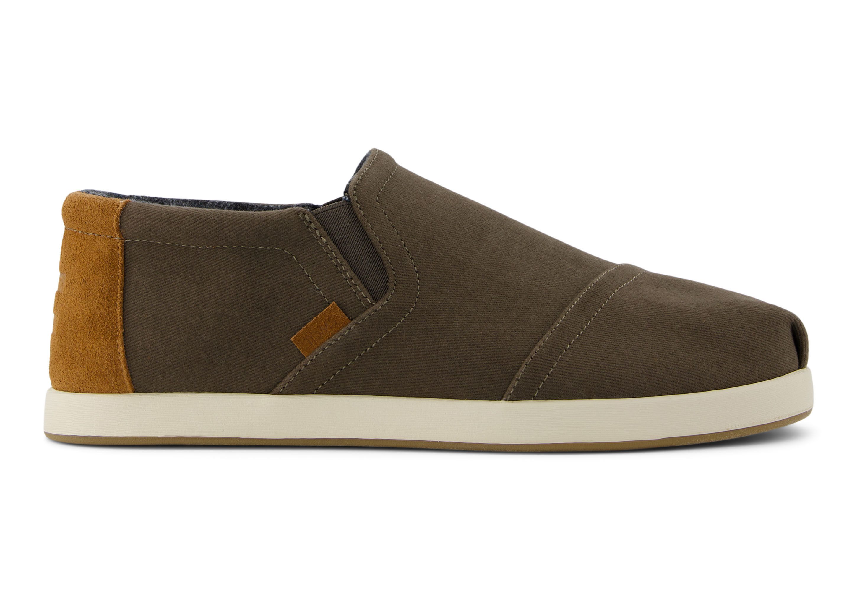 TOMS ALP FWD MID Navy Vintage Twill Slipper
