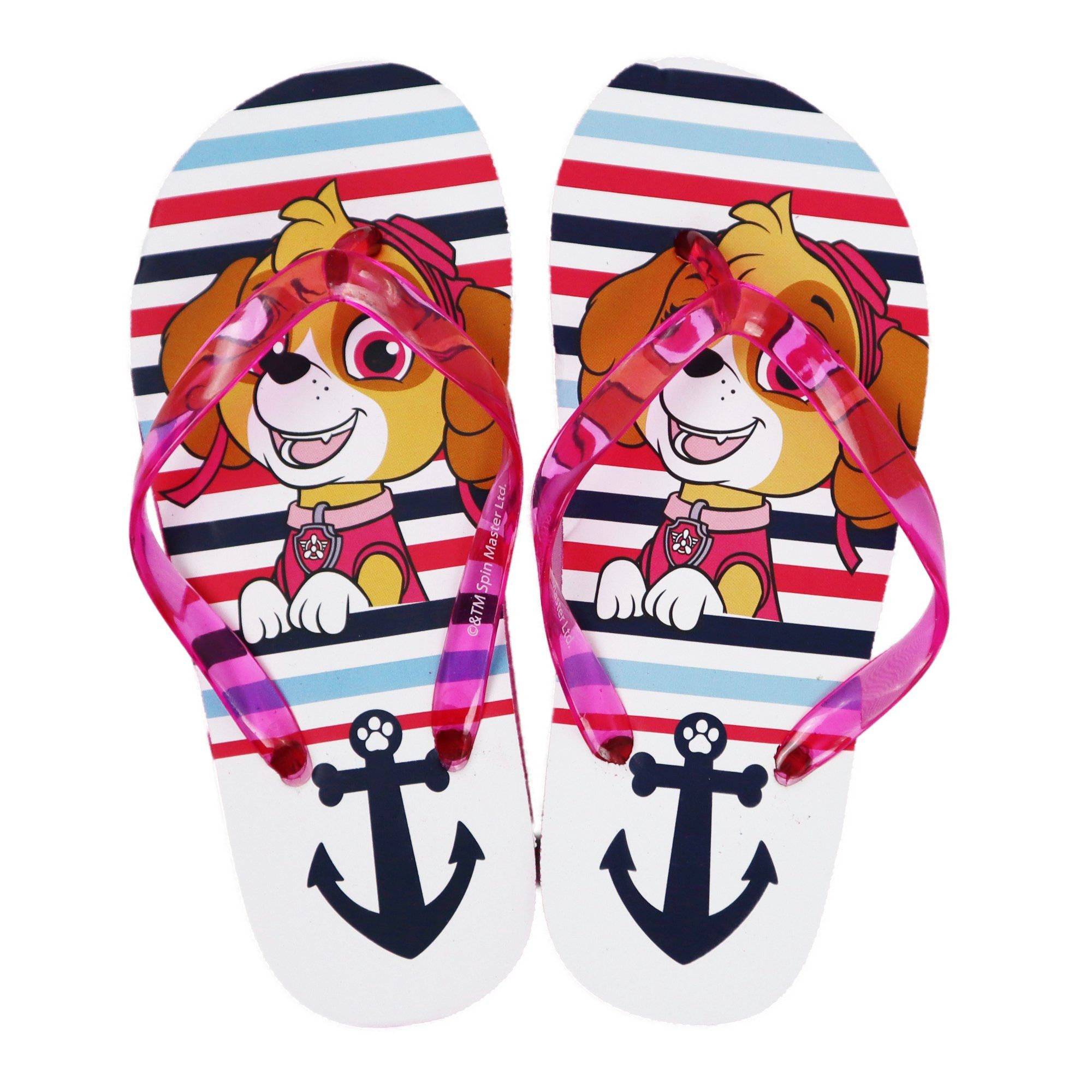 PAW PATROL Paw patrol Skye Maritim Kinder Flip Flops Zehentrenner Gr. 24 bis 29