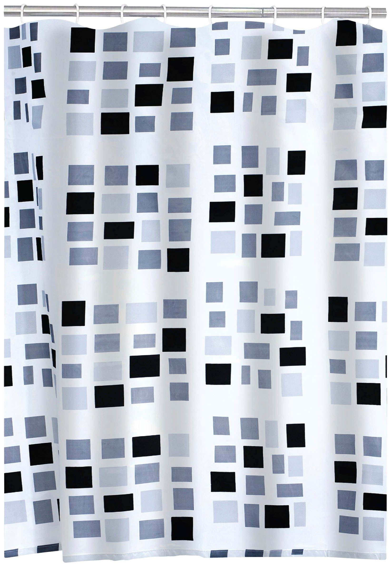 Ridder Duschvorhang Stones Breite 180 cm günstig online kaufen