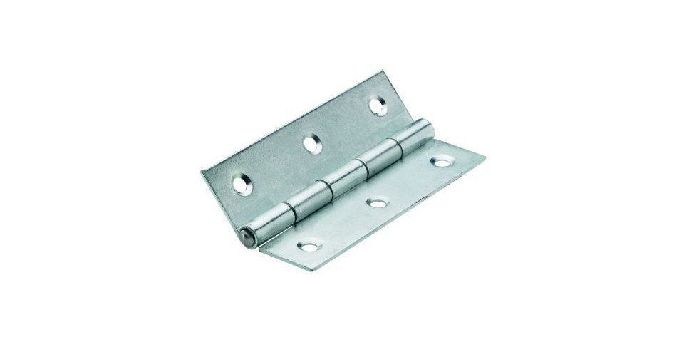 Türbeschlag Hettich Schmales Scharnier Edelstahl 30 x 50 mm