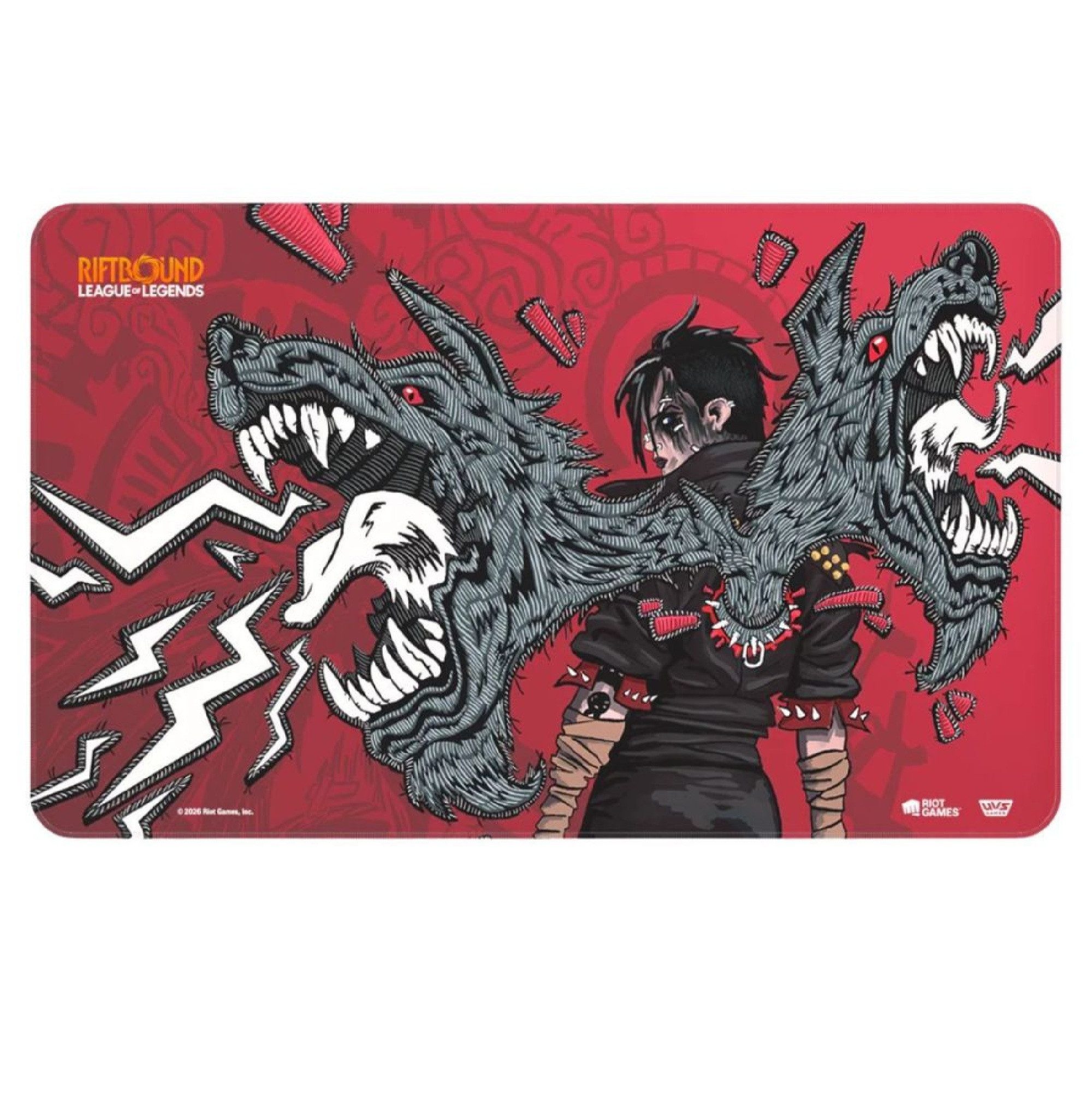 uvs Sammelkarte Riftbound Unleashed Playmat VI Piltover Enforcer