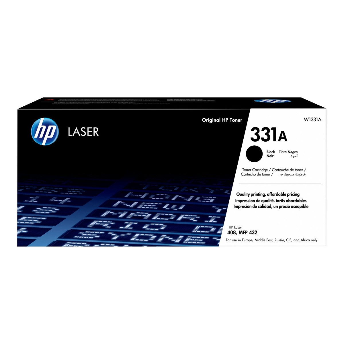 HP Tonerpatrone 331A Toner schwarz