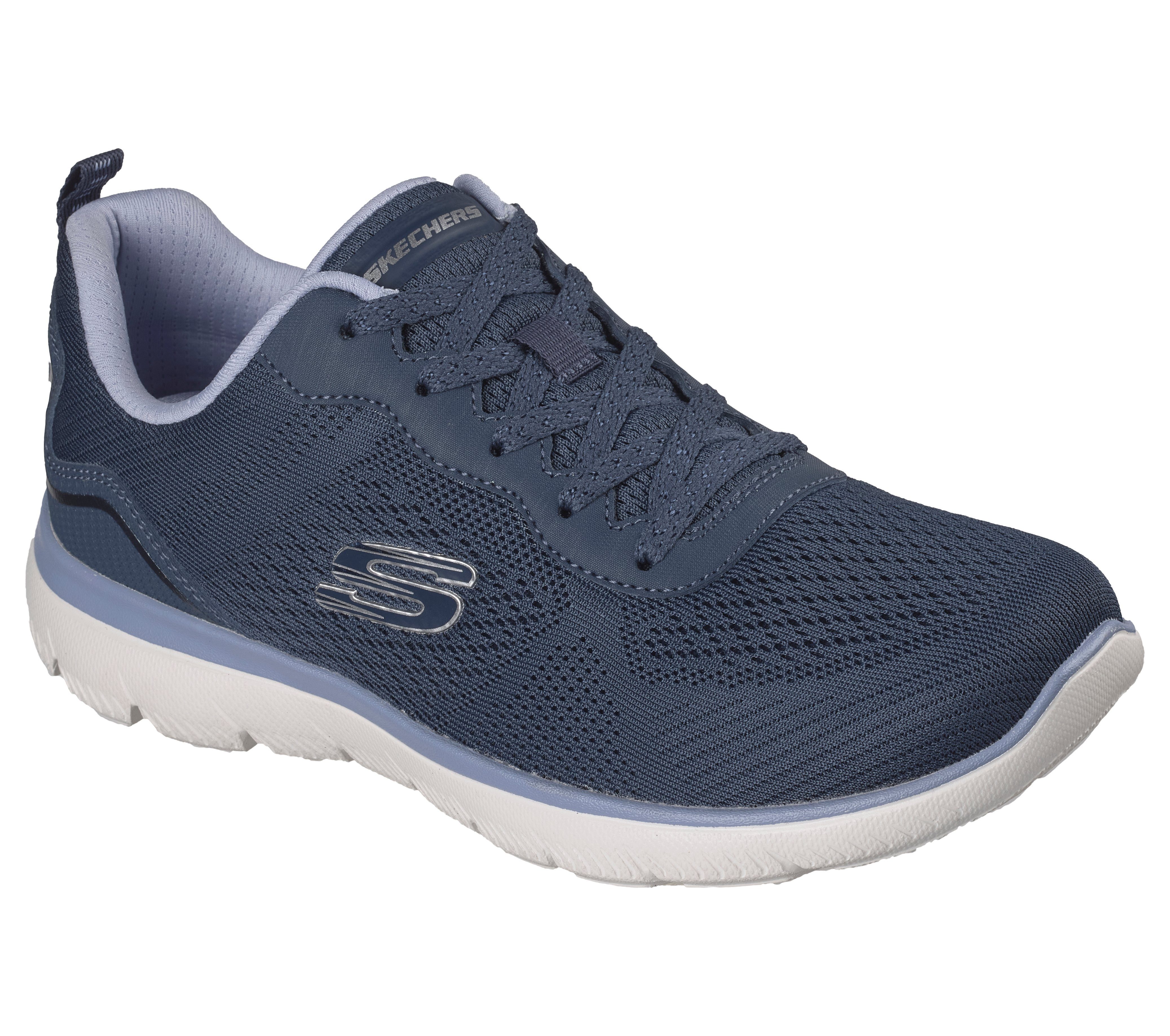 Skechers SUMMITS Sneaker Schnürschuh, Freizeitschuh, Halbschuh mit Memory Foam