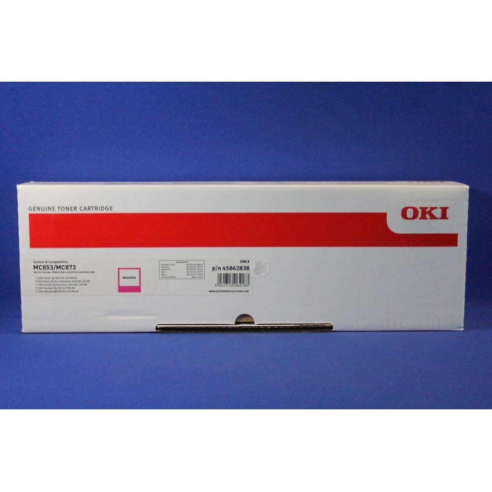 OKI Oki Toner magenta 45862838 für Принтеры. Лазерные принтеры, (CO2-neutraler Versand)