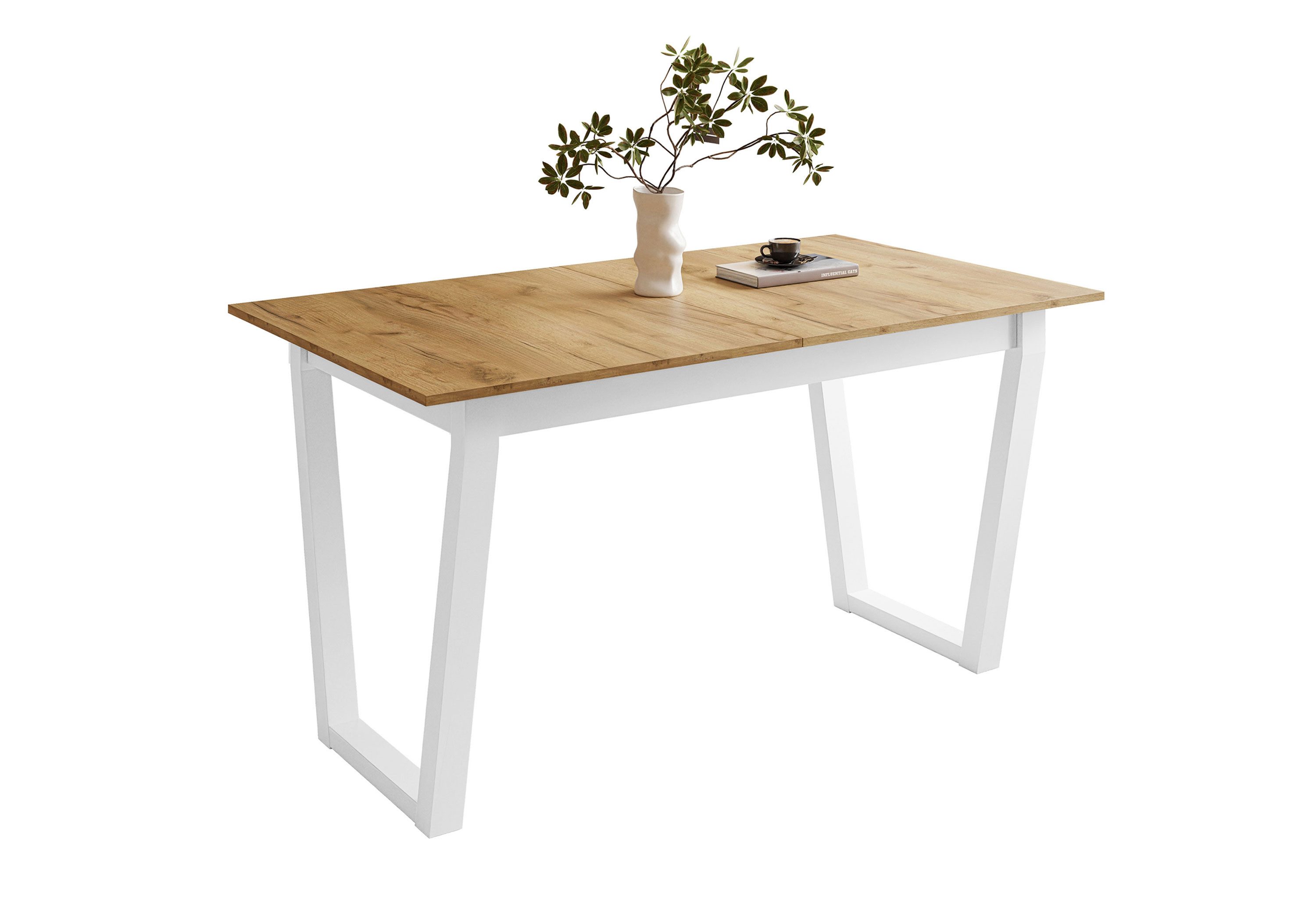 Lookway Esstisch ARTON II ausziehbarer Tisch 140 cm, 140-195x80x77 cm