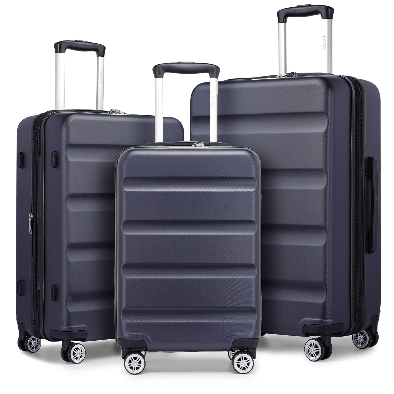 KONO Handgepäckkoffer Leichter Hartschalen-Trolley mit TSA-Schloss günstig online kaufen