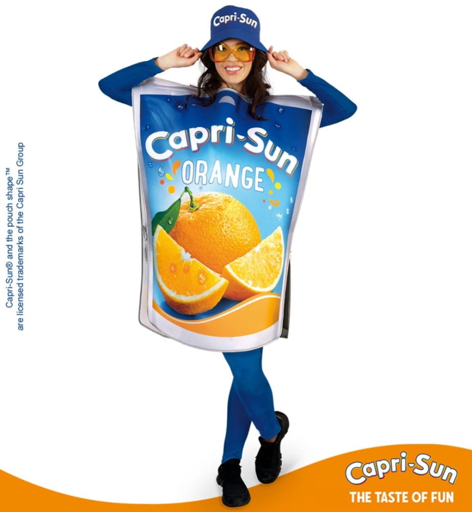 Fries Kostüm Capri Sun Kostüm
