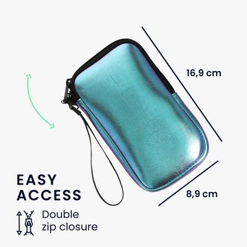 kwmobile Handyhülle Handytasche für Smartphones L - 6,5", Neopren Handy Hülle - Handy Tasche Sleeve Pouch