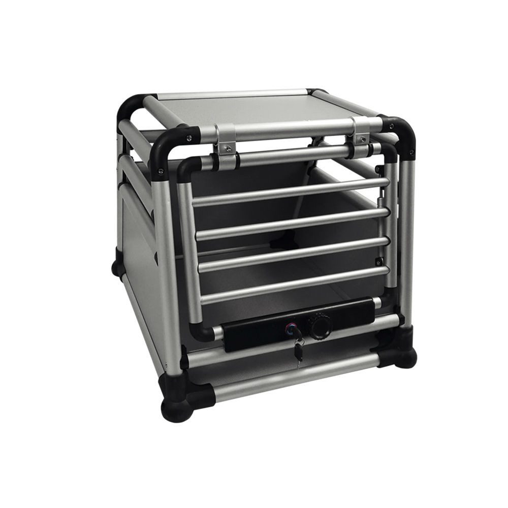 Nobby Tiertransportbox Aluminium Auto Round Corner