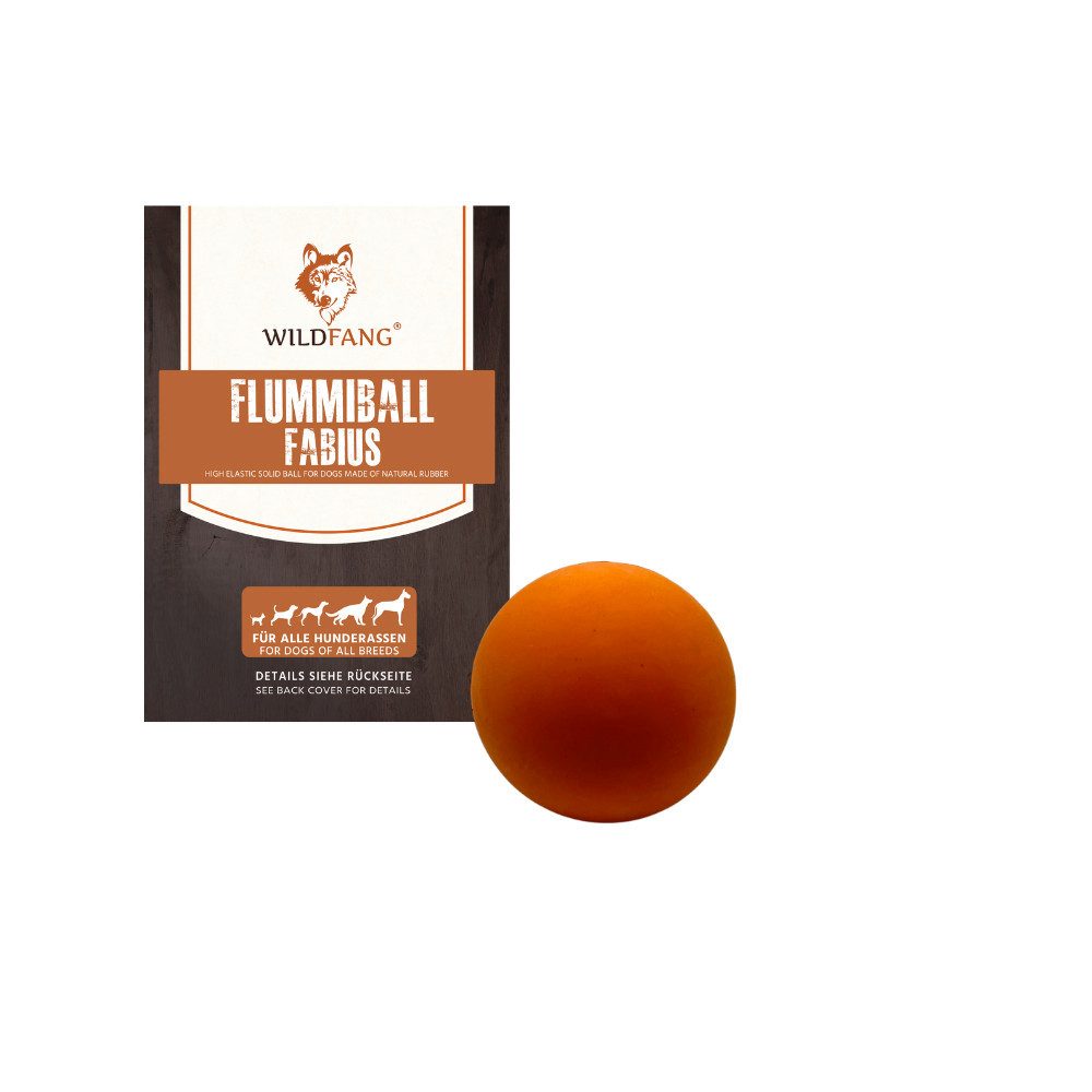 Kauspielzeug Kauspielzeug Flummiball "Fabius" - 100% Naturkautschuk