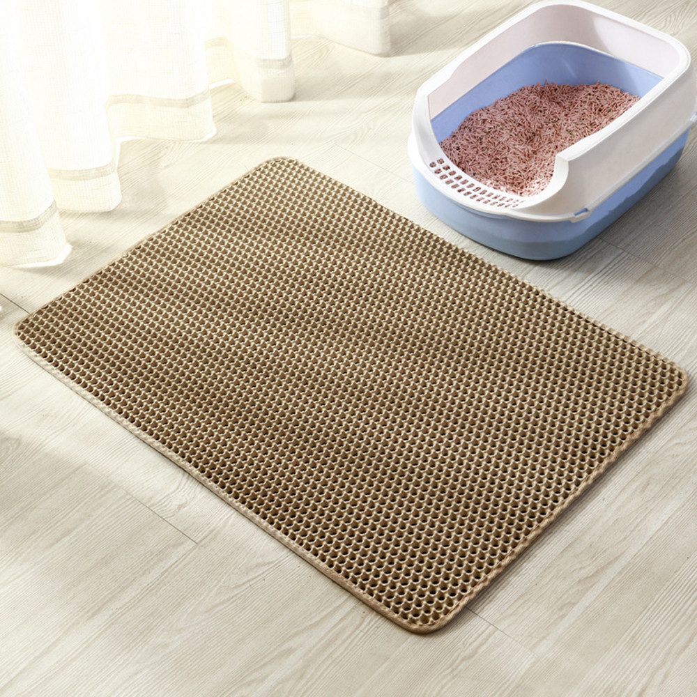 Coonoor Katzenecktoilette Katzenklo Matte, Vorleger für Katzentoilette, Kat günstig online kaufen