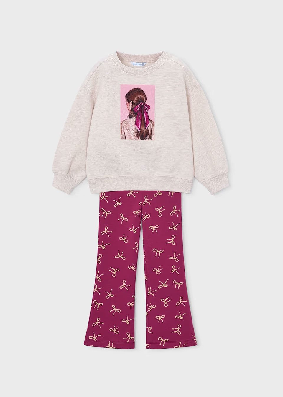 Mayoral Langarmshirt & Leggings Mädchen Set Leggings & Sweatshirt (473879)