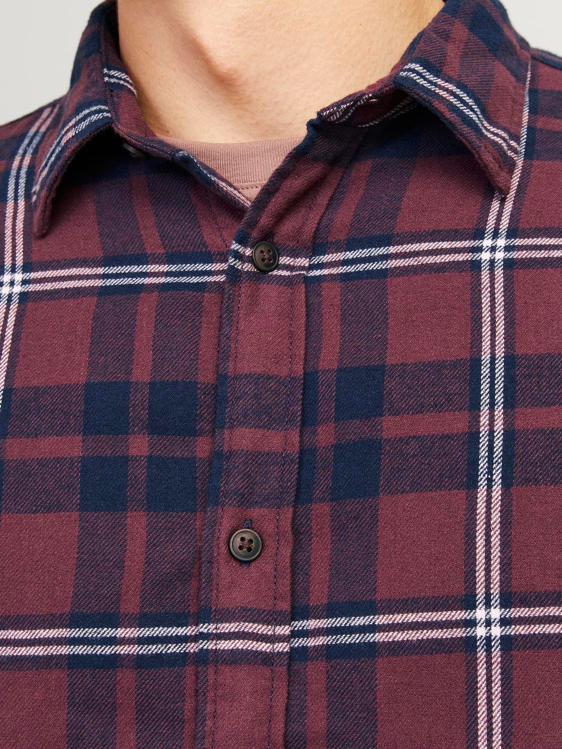 Jack & Jones Langarmhemd JJJOSHUA FALL FLANNEL SHIRT LS – Bild 4 von 5